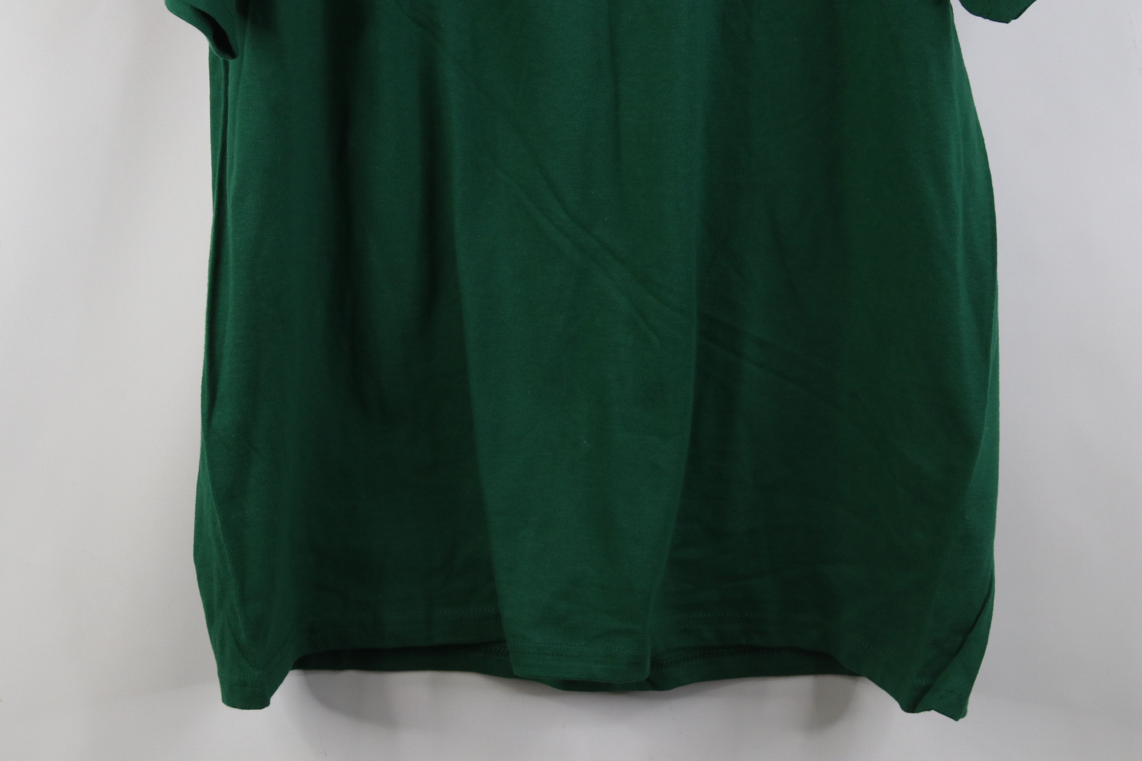 Hanes Deadstock Vintage Y2K Hanes Beefy Pocket T-Shirt Green Size US XL / EU 56 / 4 - 12 Thumbnail
