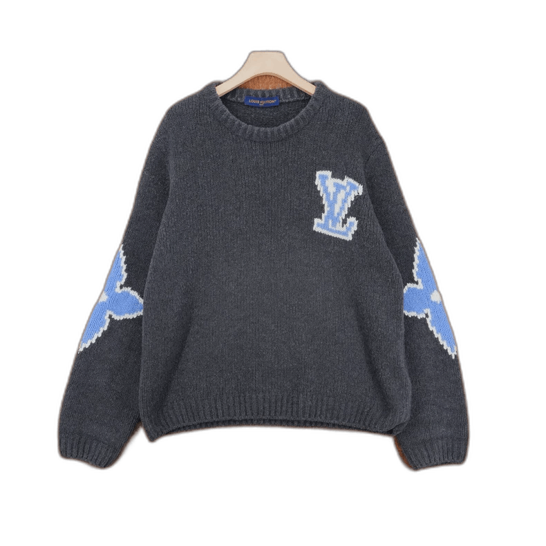 Louis Vuitton Louis Vuitton Gray Ski Series Sweater Size US L / EU 52-54 / 3 - 1 Thumbnail