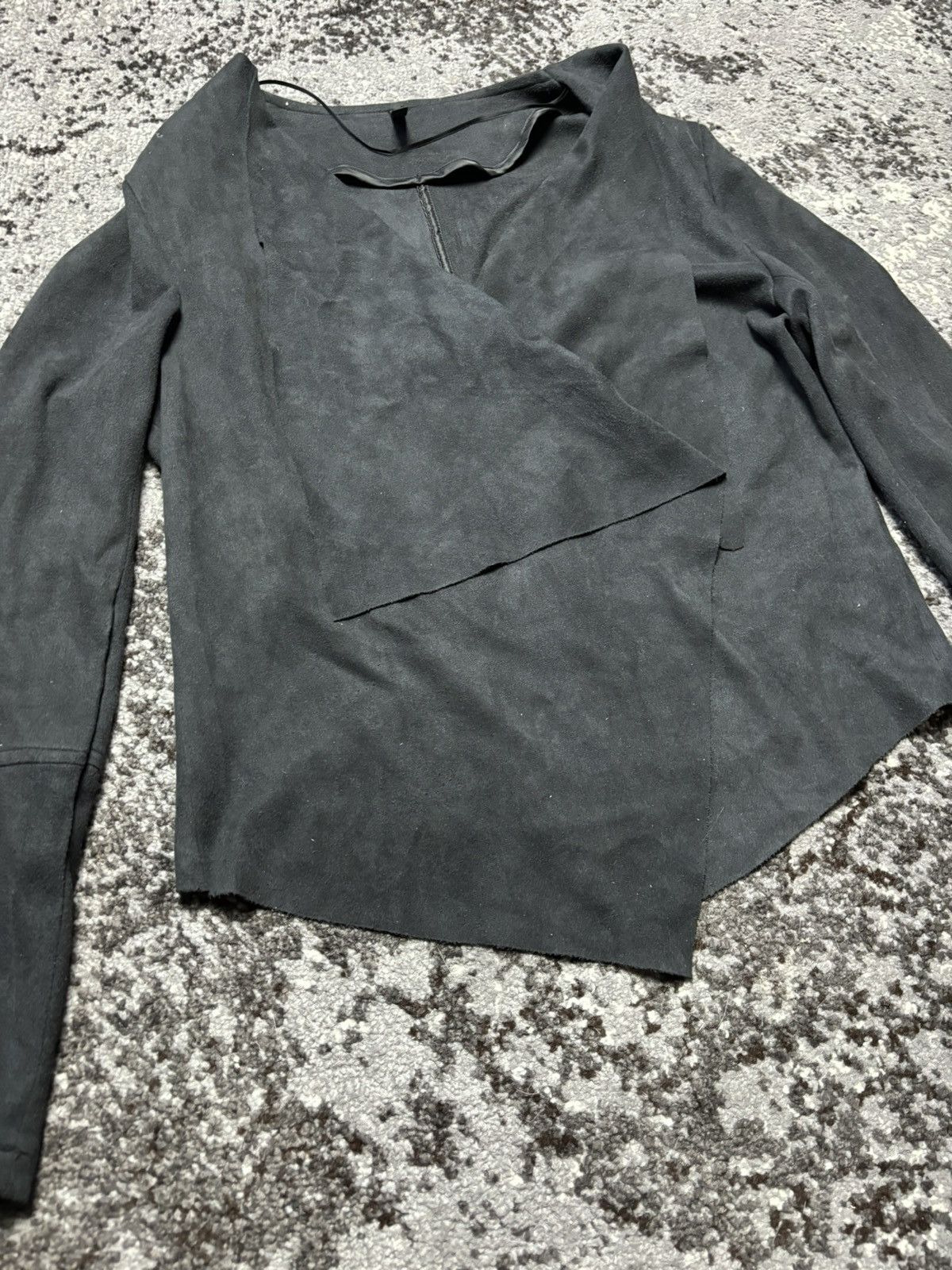 Japanese Brand Vintage faux y2k suede jacket Size M / US 6-8 / IT 42-44 - 2 Thumbnail
