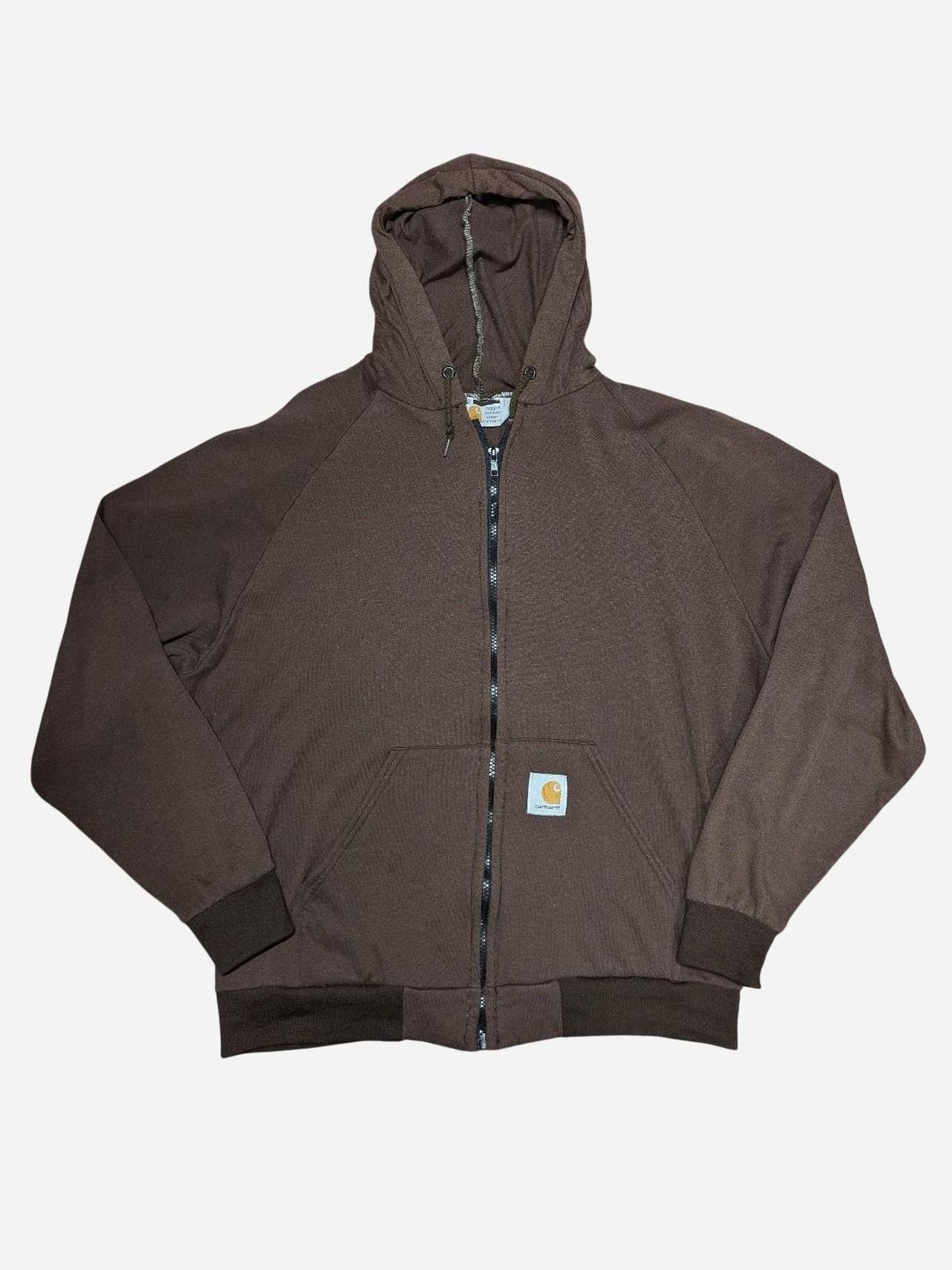Carhartt × Kanye West × Vintage Carhartt brown zip up insulated 