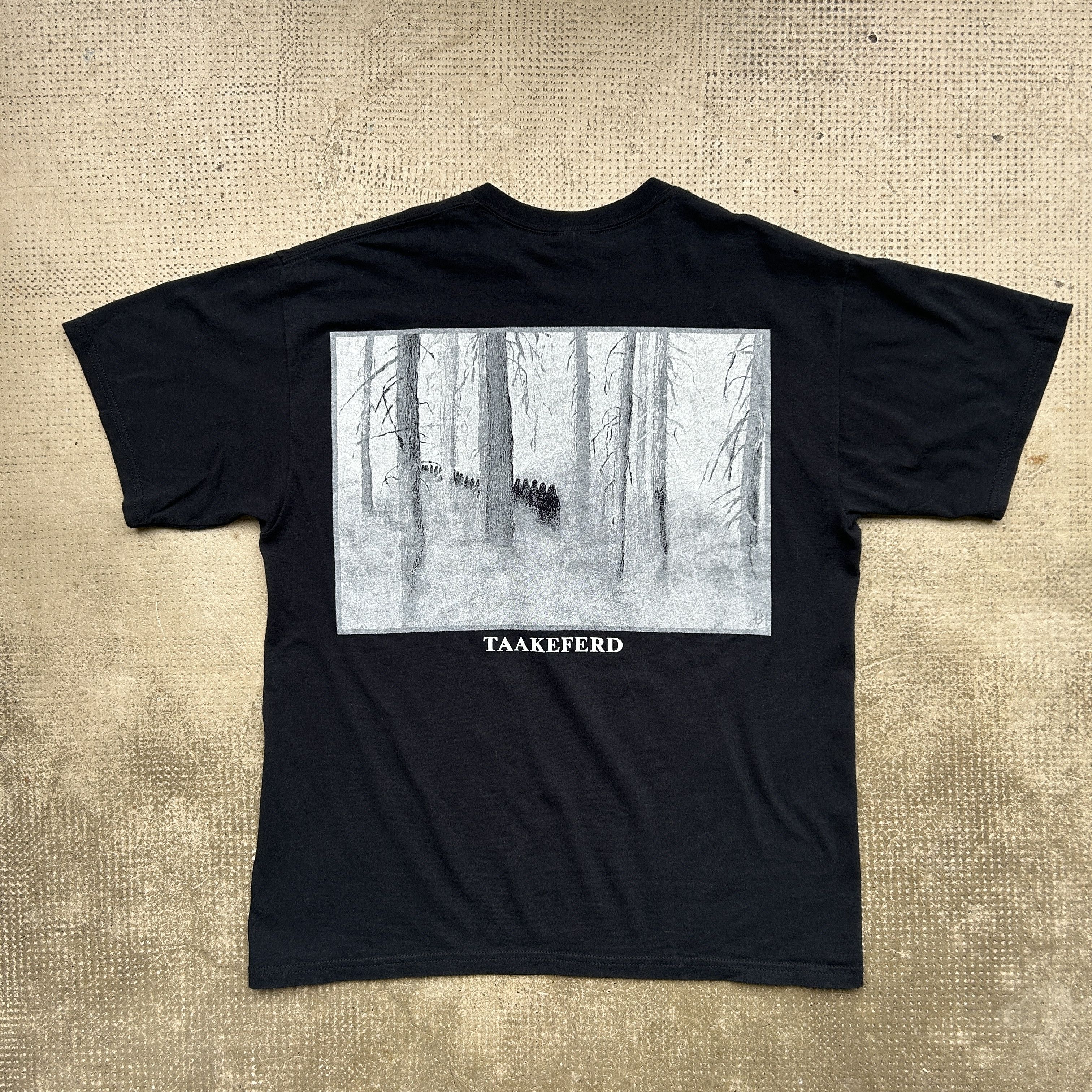 Vintage Vintage early 2000s Darkthrone Taakeferd Under Funeral Moon Size US L / EU 52-54 / 3 - 2 Thumbnail