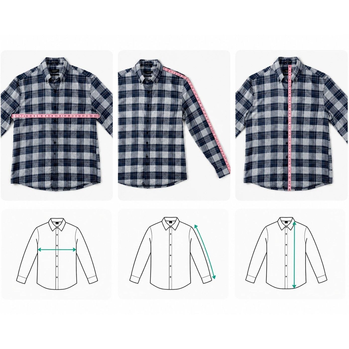 Nordstrom Nordstrom Men’s Shop Slim Fit Plaid Shirt Men’s Medium Blue Size US M / EU 48-50 / 2 - 4 Thumbnail