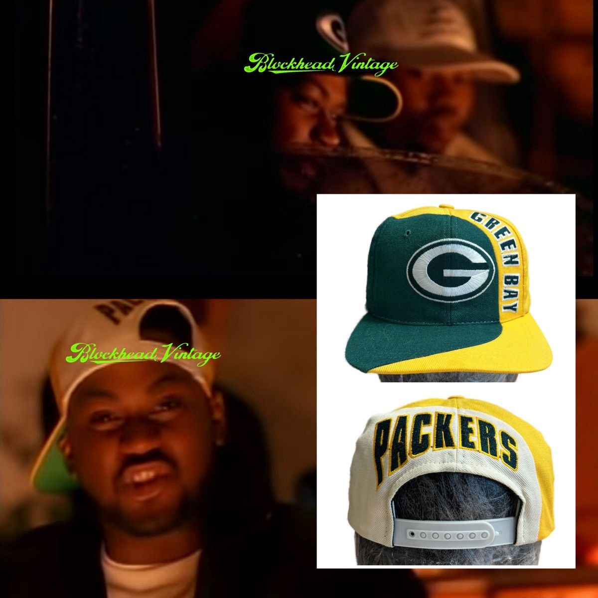 Green Bay Packers American Needle Snapback Vintage Wu Tang