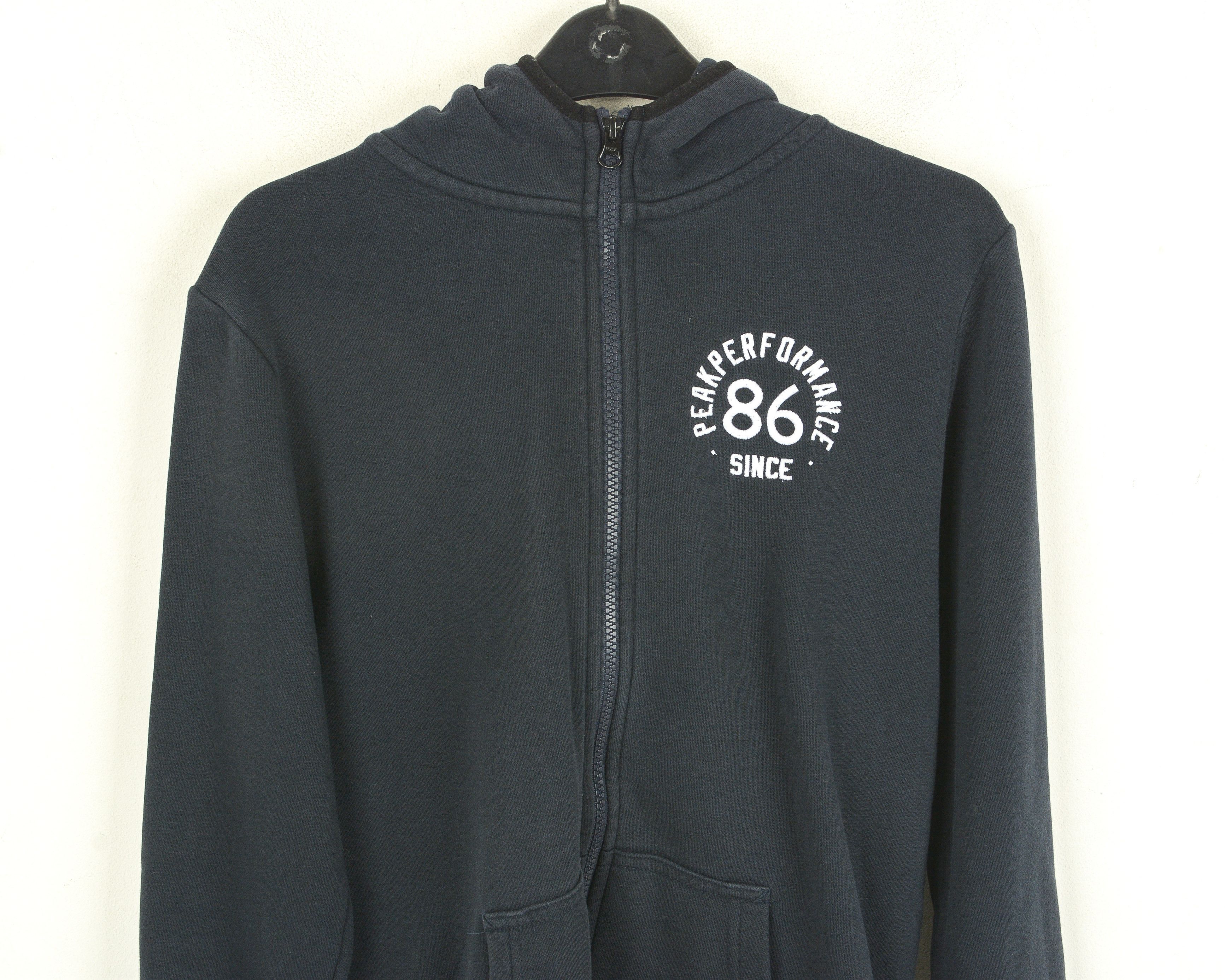 Peak Performance Comfy Z Womens M Hoodie Jumper Sweatshirt Black Sweater Size M / US 6-8 / IT 42-44 - 2 Thumbnail