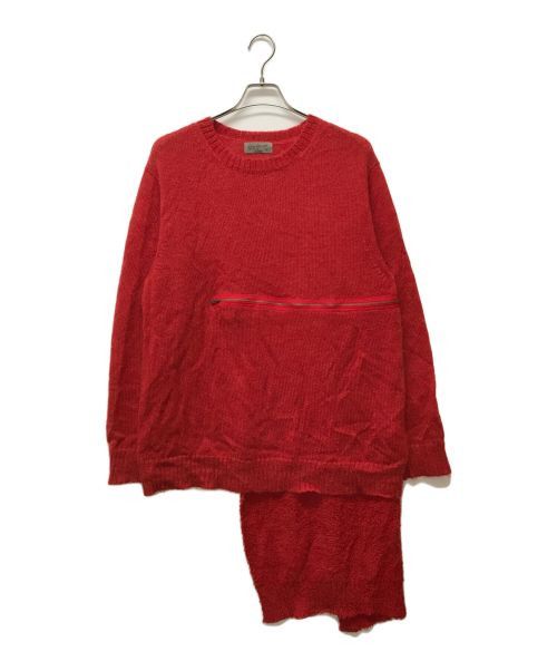 Yohji Yamamoto Yohji Yamamoto pour homme Layered design long knit Size US L / EU 52-54 / 3 - 1 Thumbnail