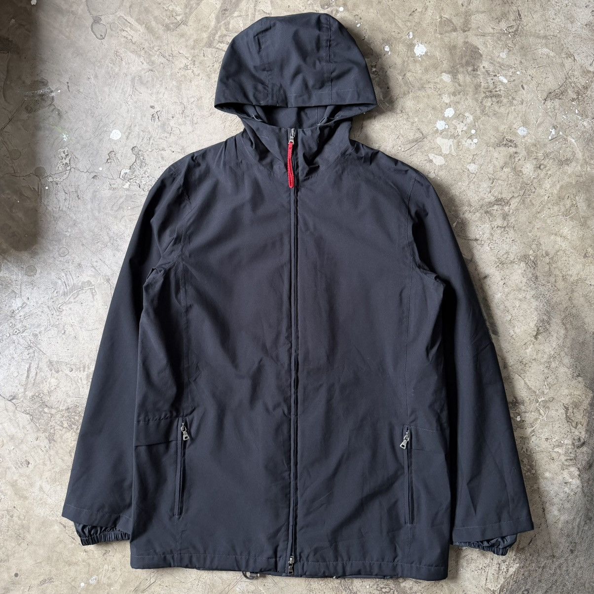 Designer × Luxury × Prada Prada SGV730 Black Nylon Zip GORE-TEX