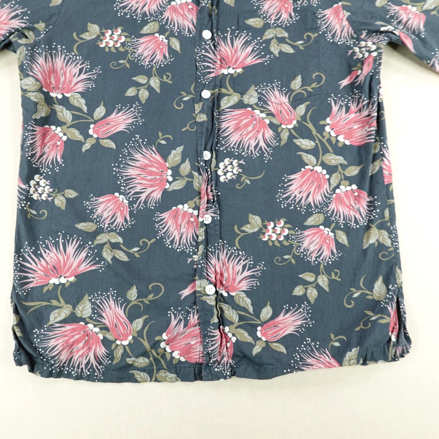 Vintage Vintage Avanti Hawaiian Shirt Men’s Medium Blue Pink Floral Button-Up Summer Beach Vacation Size US M / EU 48-50 / 2 - 4 Thumbnail