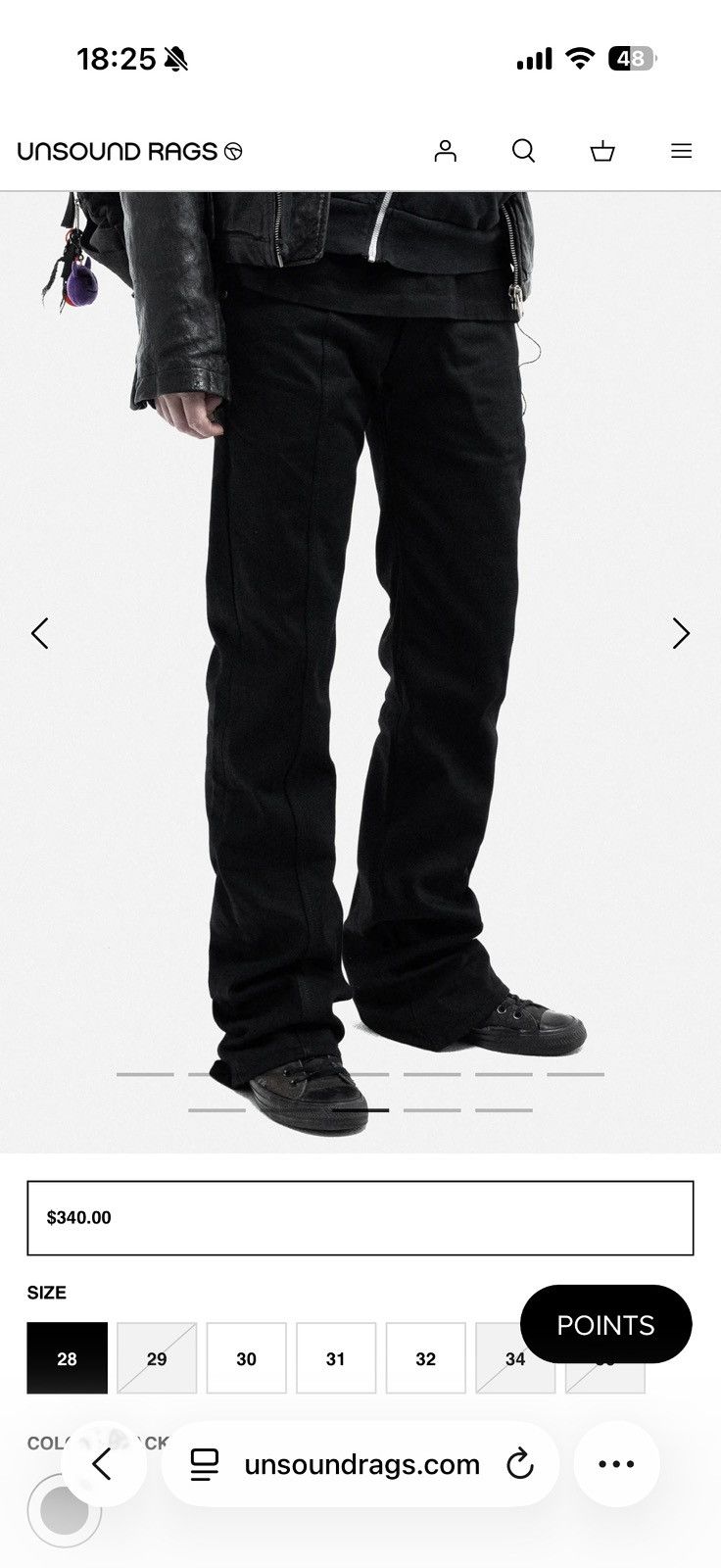 Unsound Rags Unsound Q-CUT selvedge denim Size US 30 / EU 46 - 3 Thumbnail