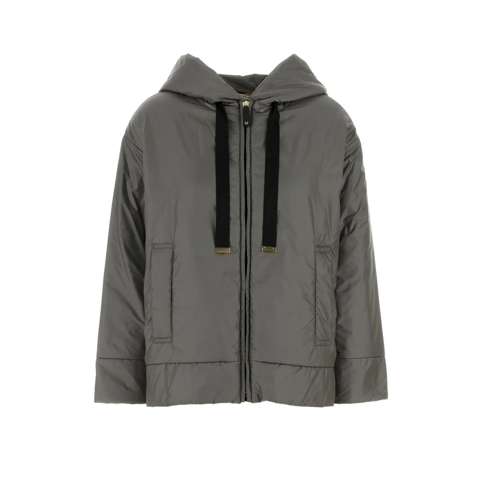 Max Mara MAX MARA Daria Dark Gray Polyester Padded Jacket New & Authe Size L / US 10 / IT 46 - 1 Thumbnail