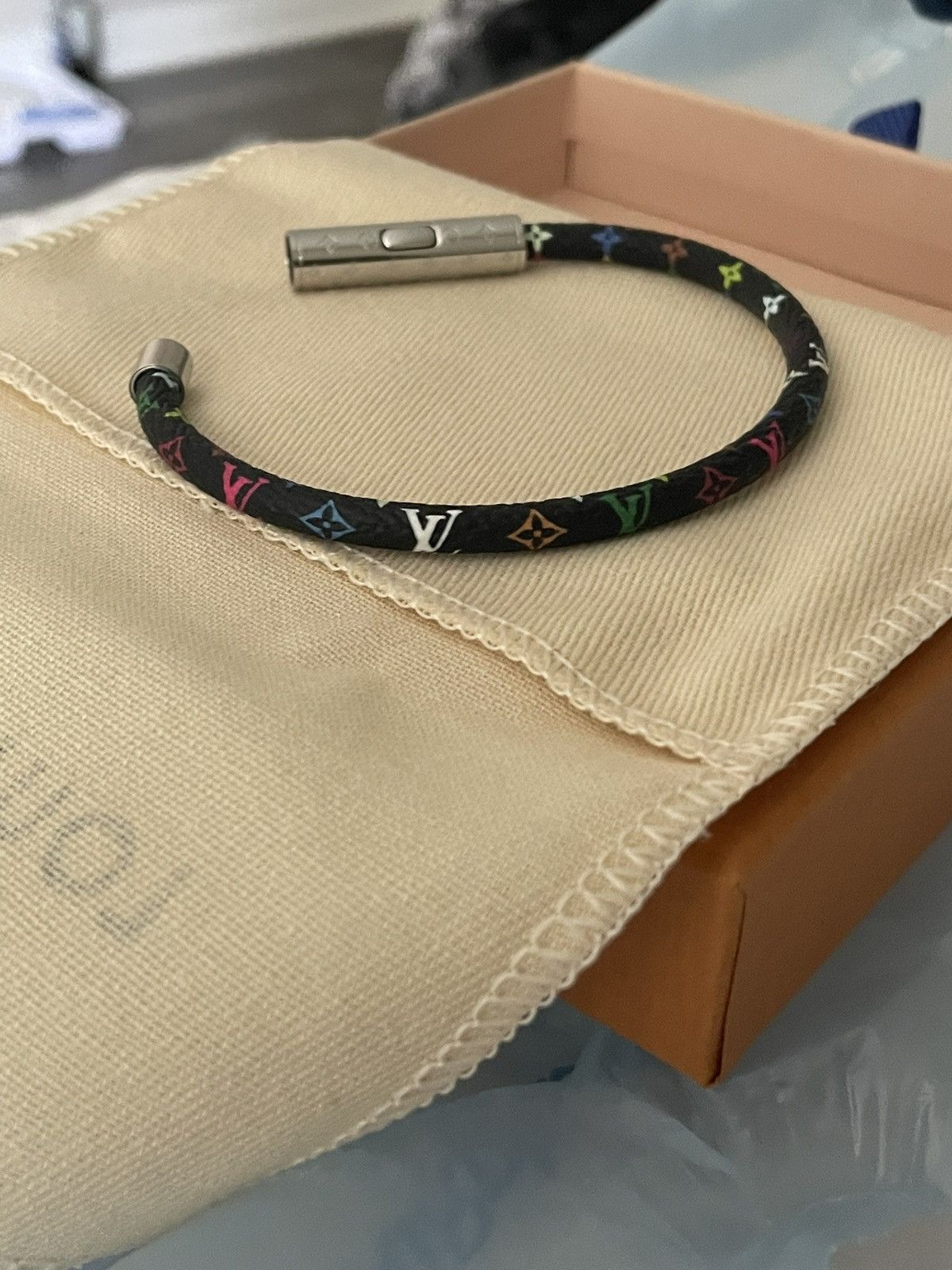 Louis Vuitton × Takashi Murakami Louis Vuitton x Takashi Murakami LV Confidential Bracelet Size ONE SIZE - 3 Thumbnail