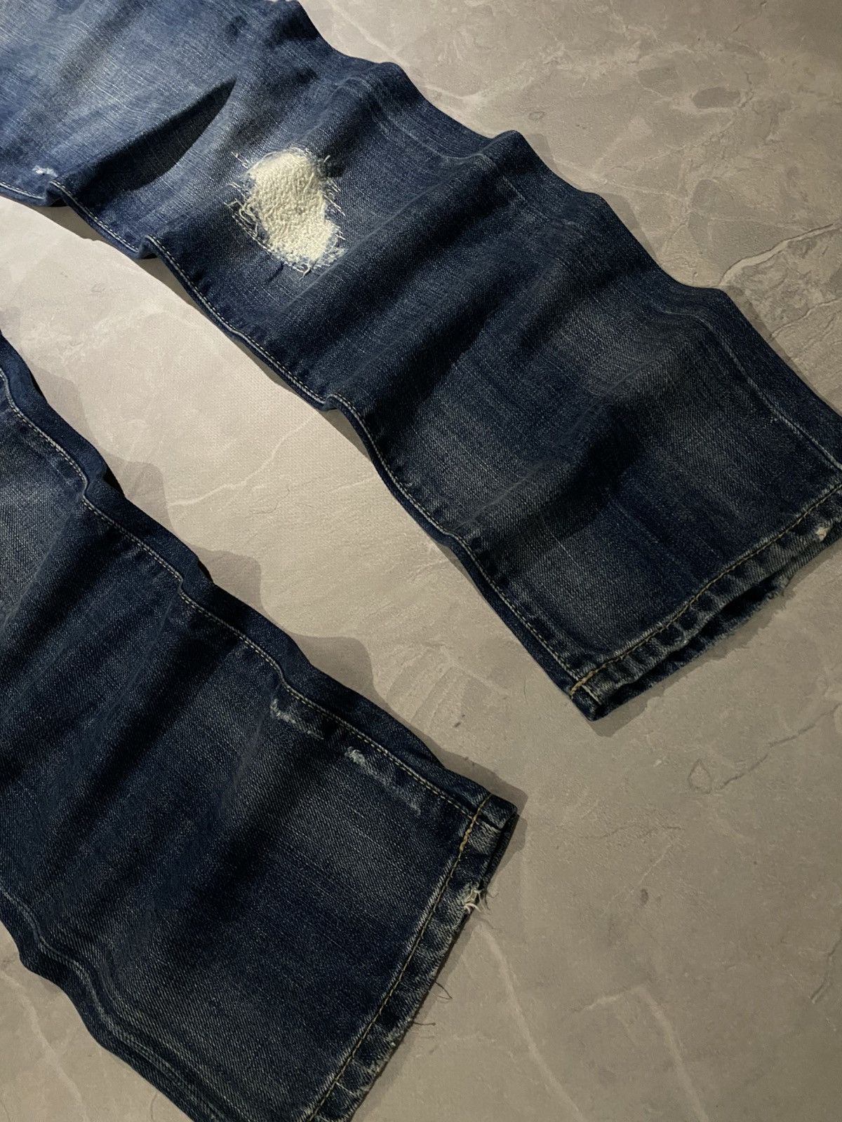 Japanese Brand Rare Avant Garde Slim Denim Size US 30 / EU 46 - 4 Thumbnail
