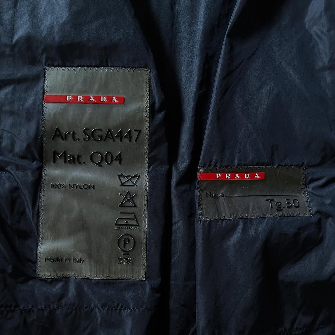 Prada 🛒SENDOFFER🛒00’s Prada Sport Hidden Hooded Nylon Jacket Size US M / EU 48-50 / 2 - 11 Thumbnail