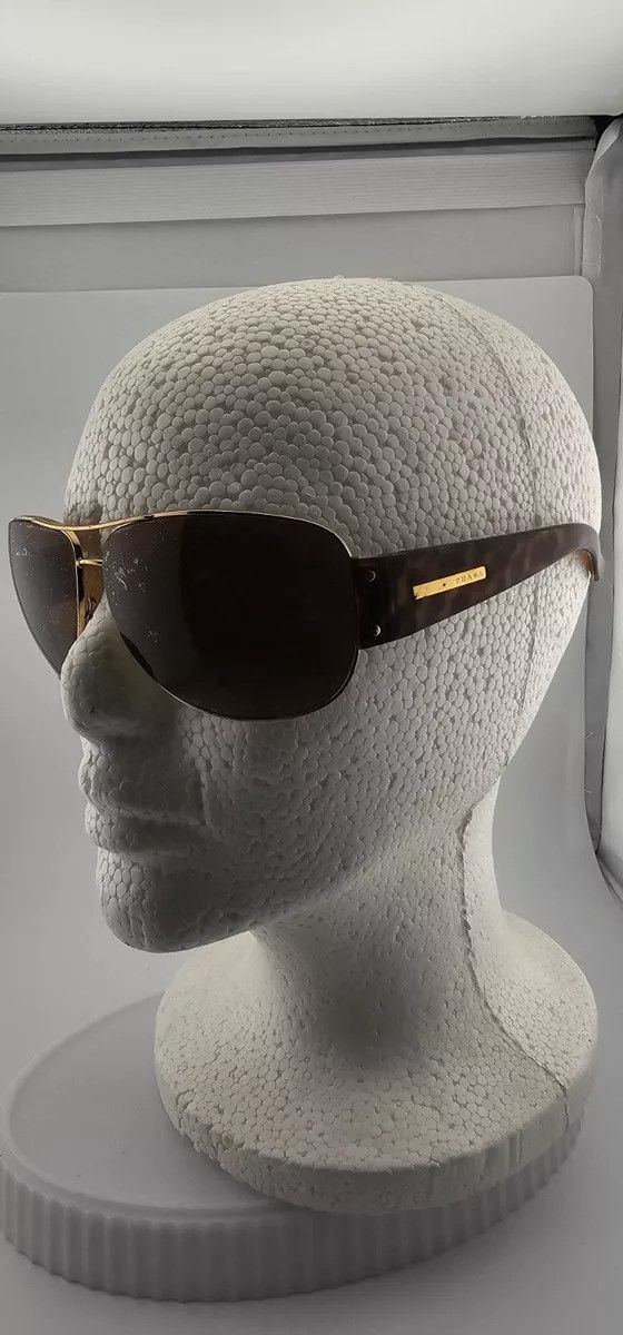 Prada Prada Sunglasses SPR52G Brown Tortoiseshell Havana Size ONE SIZE - 3 Thumbnail