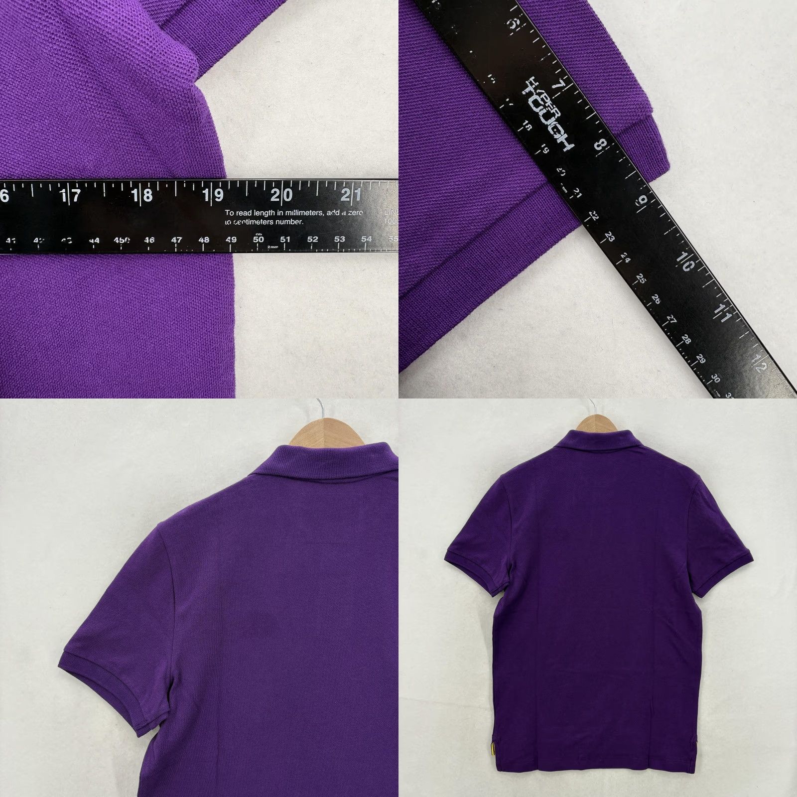 Express Express Polo Shirt Mens Small Purple Pique 100% Cotton Lion Logo Tagless Preppy Shirt Size US S / EU 44-46 / 1 - 8 Thumbnail