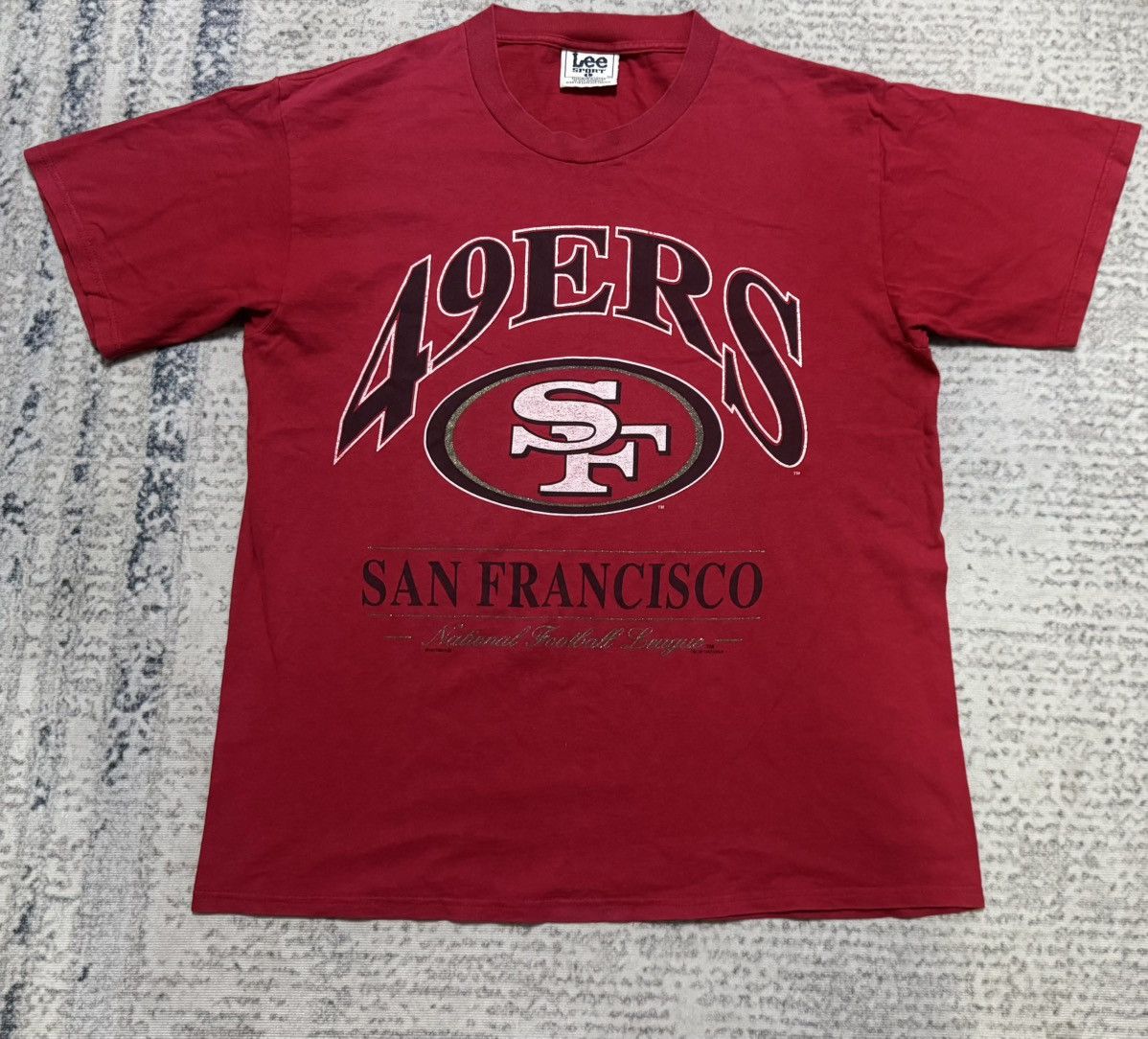 Lee Vintage 90s t shirt San Francisco 49ers Size US L / EU 52-54 / 3 - 1 Thumbnail