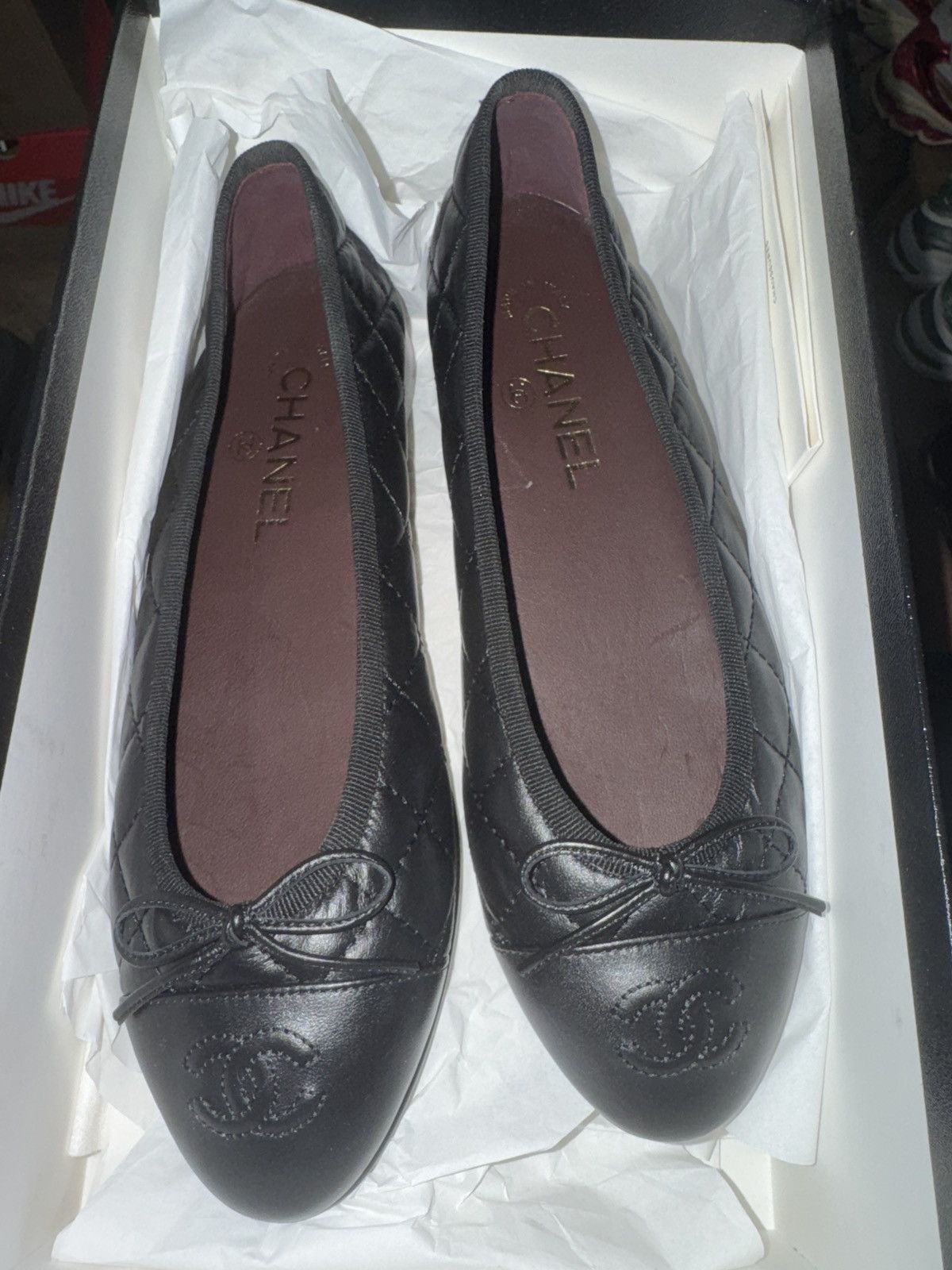 Chanel Ballet Flats Size US 6.5 / IT 36.5 - 1 Thumbnail