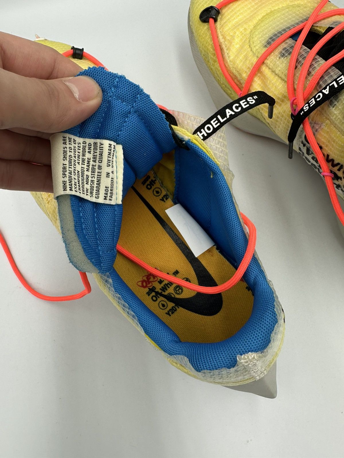 Nike × Off-White Nike X OFF WHITE TRACK SNEAKERS Size US 13 / EU 46 - 11 Thumbnail