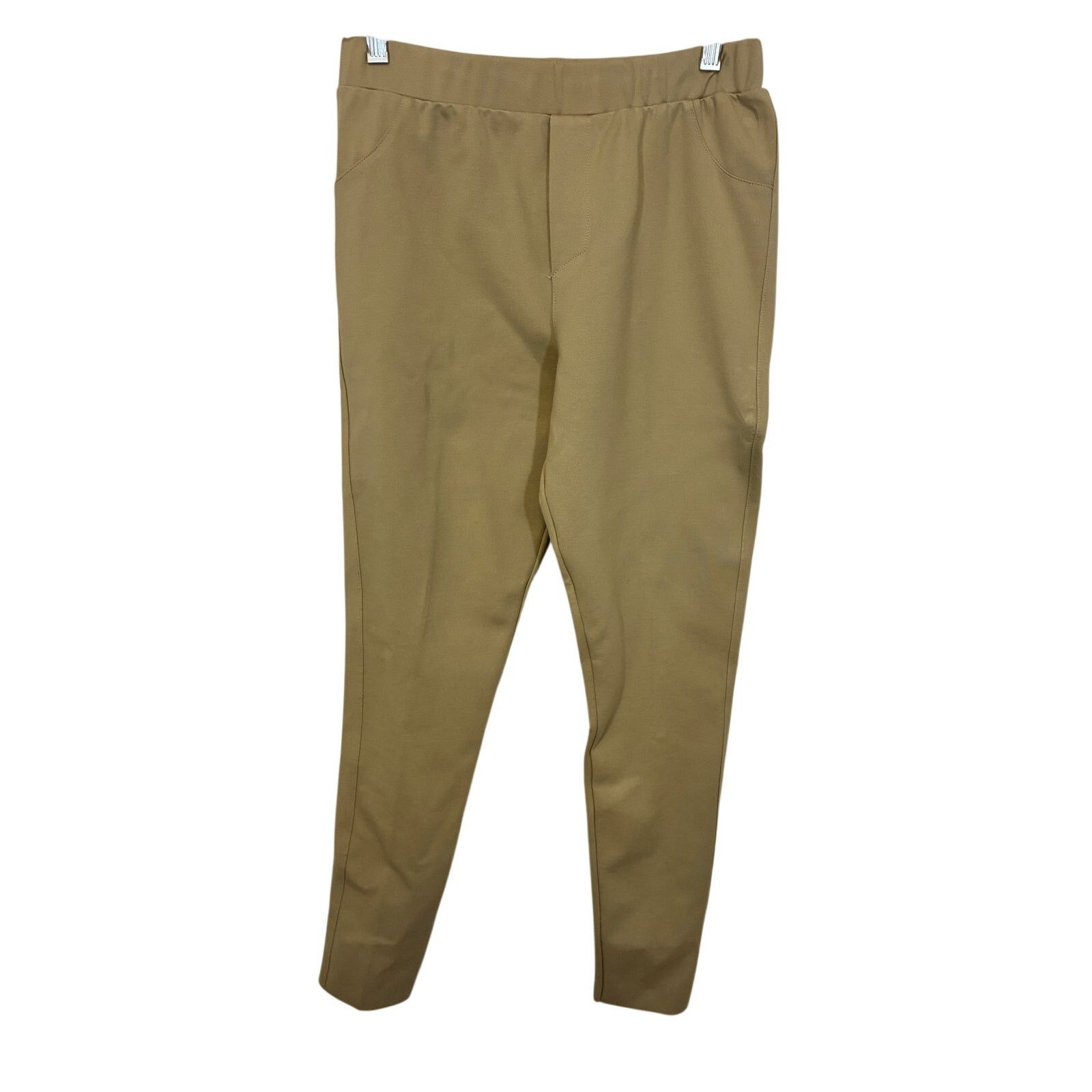 Other Planet by Lauren G Ponte Pull-On Ankle Pant Khaki 2 / US 10 Size 32" / US 10 / IT 46 - 2 Thumbnail