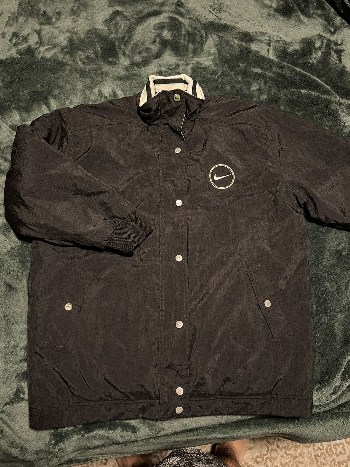 Nike Vintage 90’s Nike Puffer Jacket RARE Size US M / EU 48-50 / 2 - 1 Thumbnail