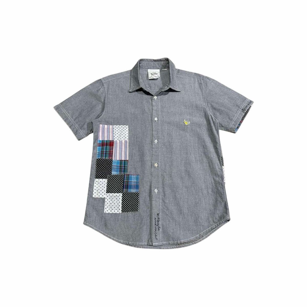 🔥Y2K Vintage Mark Gonzales Patchwork Shirt