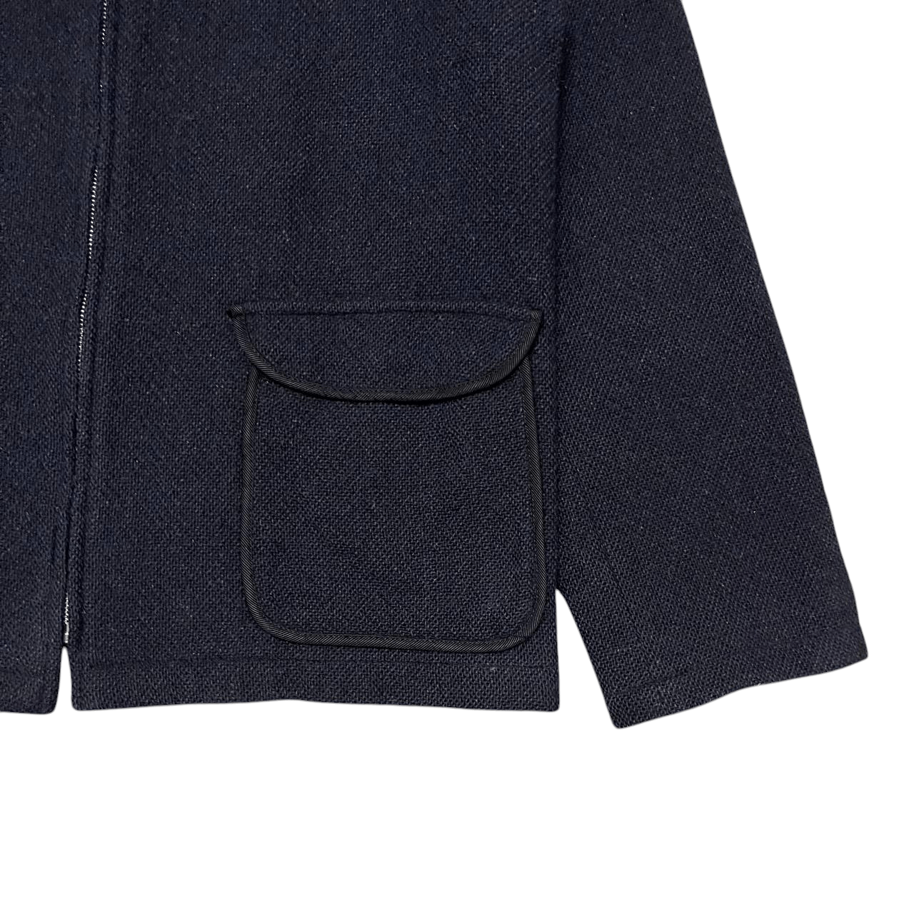 Giuliano Fujiwara Vintage Giuliano Fujiwara Made in Italy Wool Zipper Jacket Size US M / EU 48-50 / 2 - 4 Thumbnail