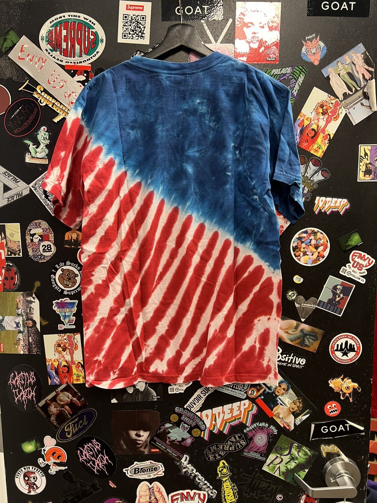 Liquid Blue Vintage Liquid Blue USA Flag Tye Dye Shirt Size US L / EU 52-54 / 3 - 2 Thumbnail
