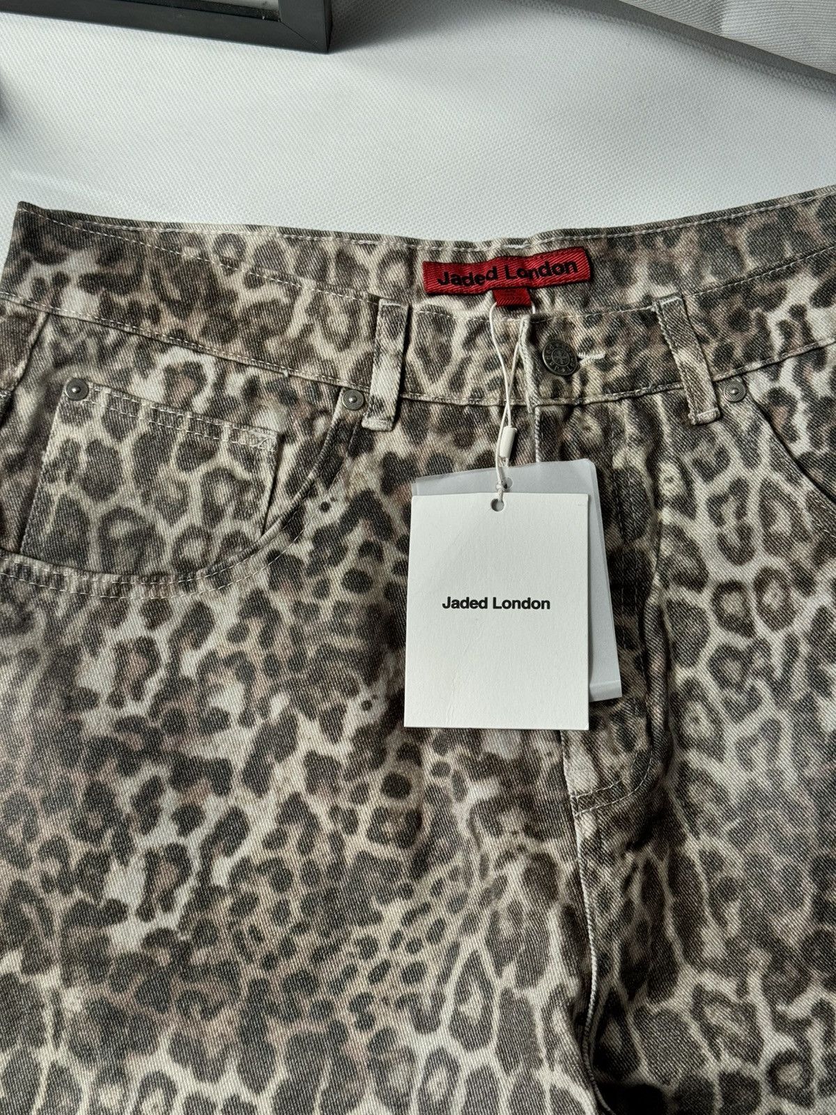Jaded London Jaded London leopard Baggy shorts Sk8 Polar Skate Jorts Size US 30 / EU 46 - 10 Thumbnail