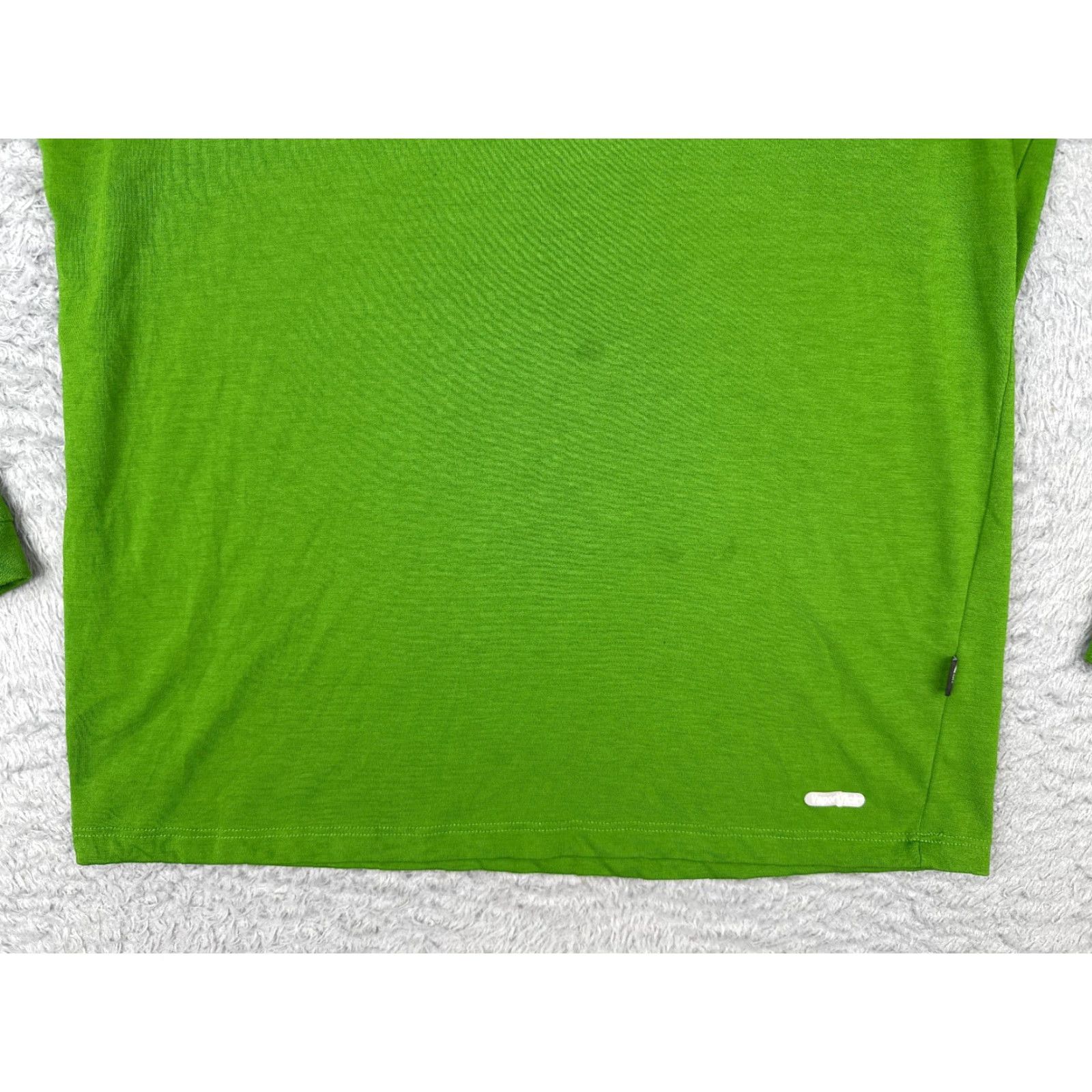 The North Face The North Face Shirt Men Medium Green Long Sleeve Vaporwick 100% Polyester READ Size US M / EU 48-50 / 2 - 5 Thumbnail