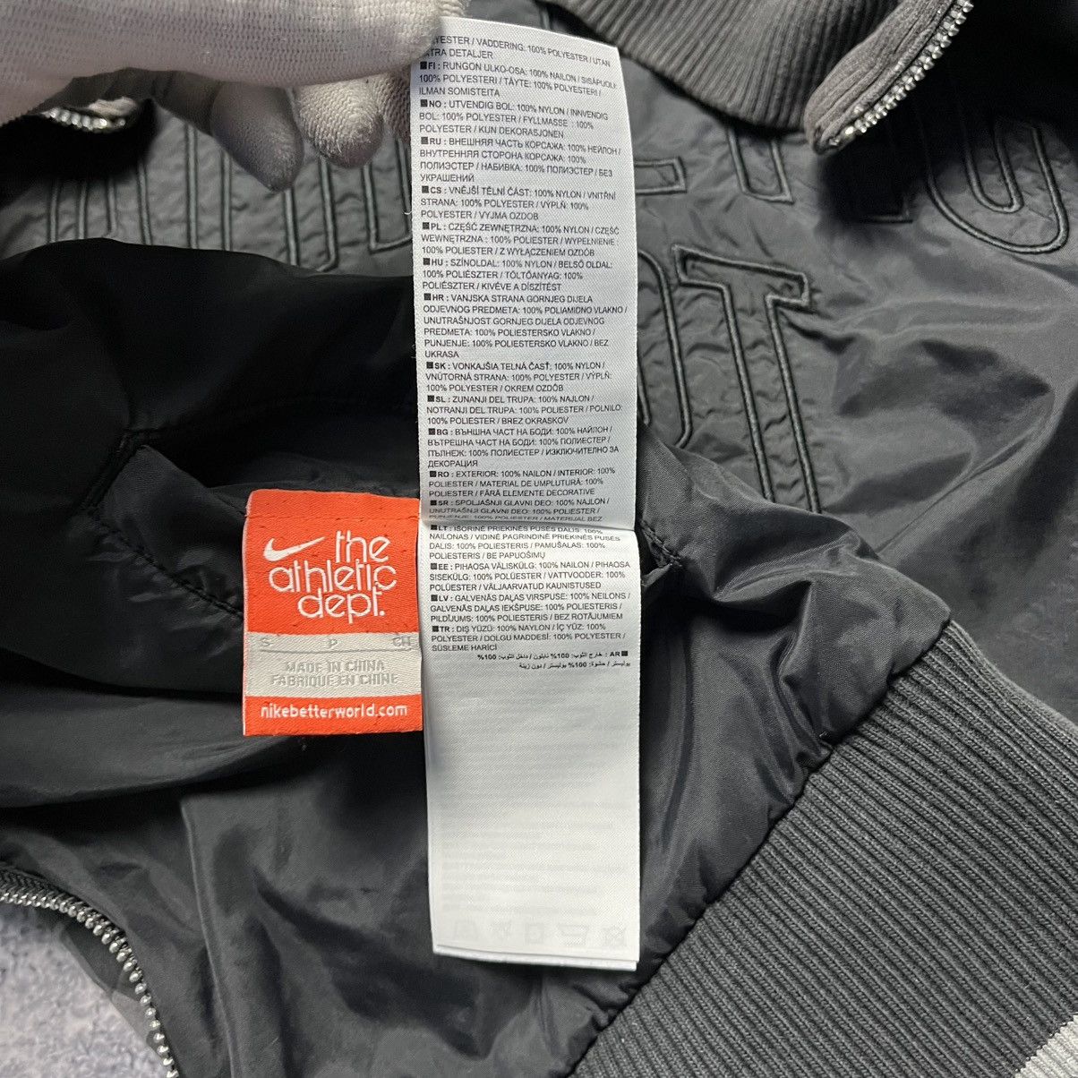 Nike × Vintage Vintage Nike Athletic Dept Double Sided Zip Jacket Big Logo Size S / US 4 / IT 40 - 14 Thumbnail