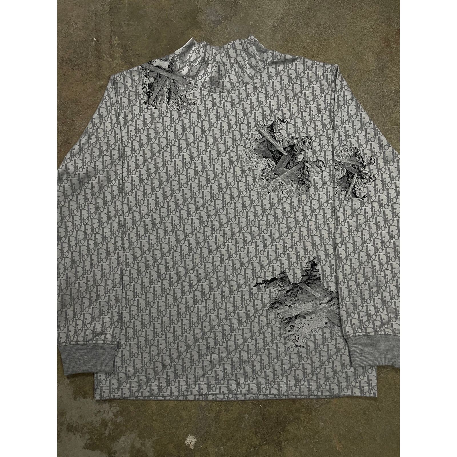 Dior Dior Oblique Longsleeve Grey Used XL Size US XL / EU 56 / 4 - 2 Thumbnail