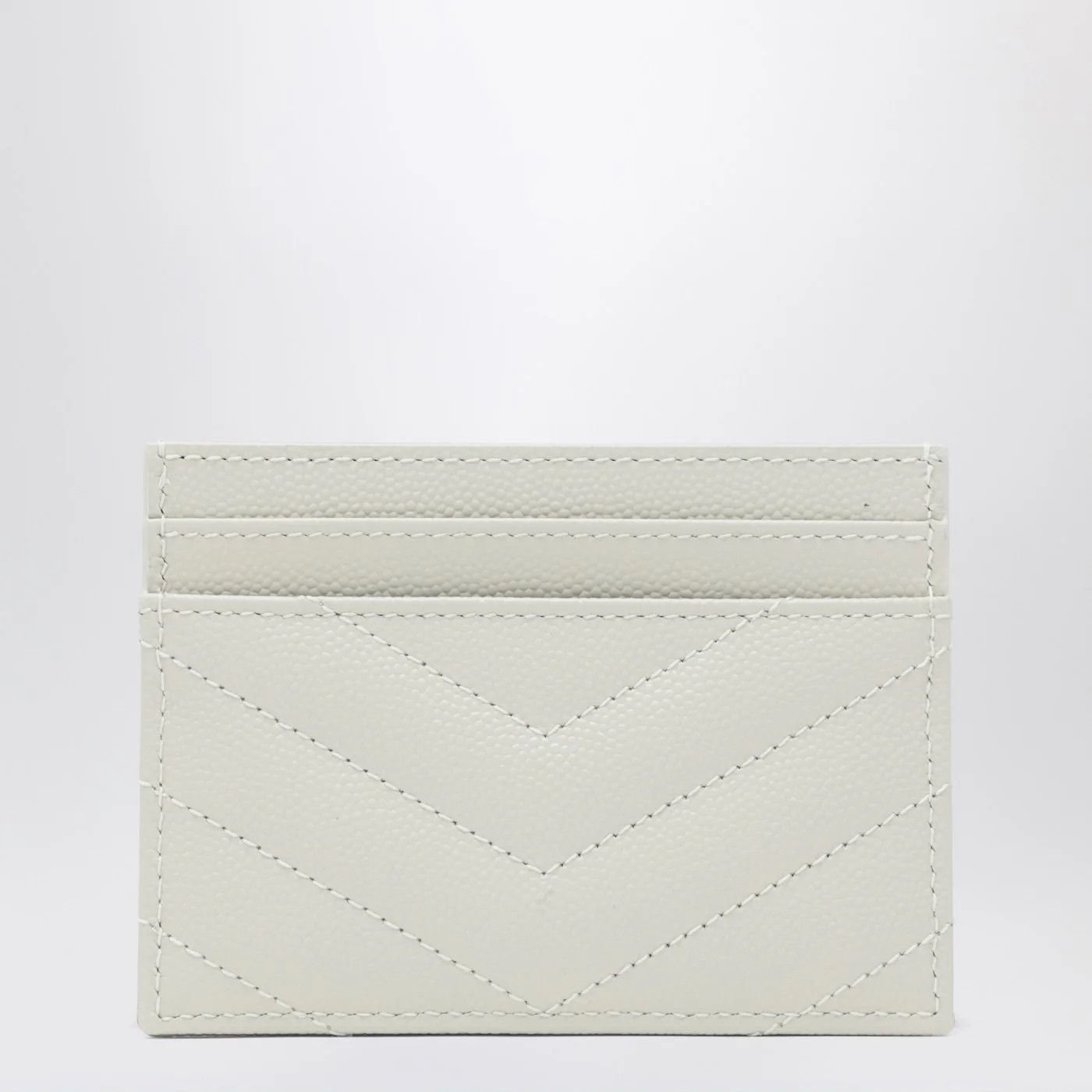 Saint Laurent Paris o1d2blof0526 Size: OS / Cassandre Card Holder in Cream Size ONE SIZE - 2 Thumbnail