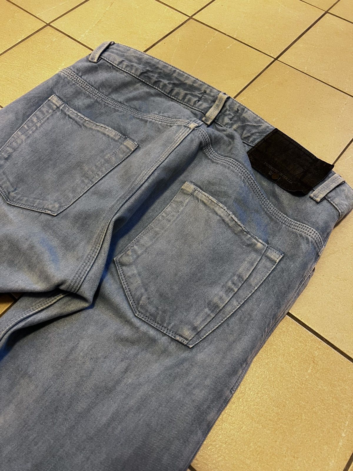 Diesel Black Gold SS16 Light Blue Jeans