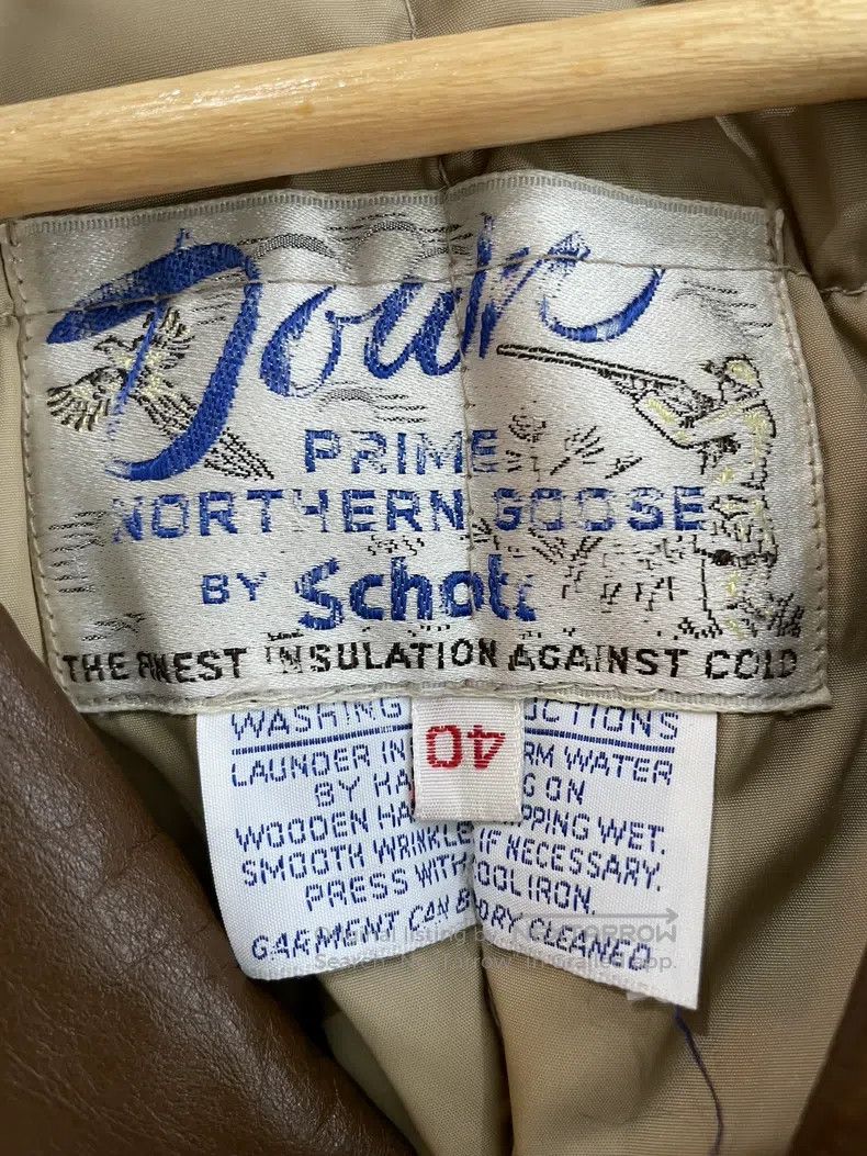 Schott Schott The first year of the leather coat Size US M / EU 48-50 / 2 - 3 Thumbnail