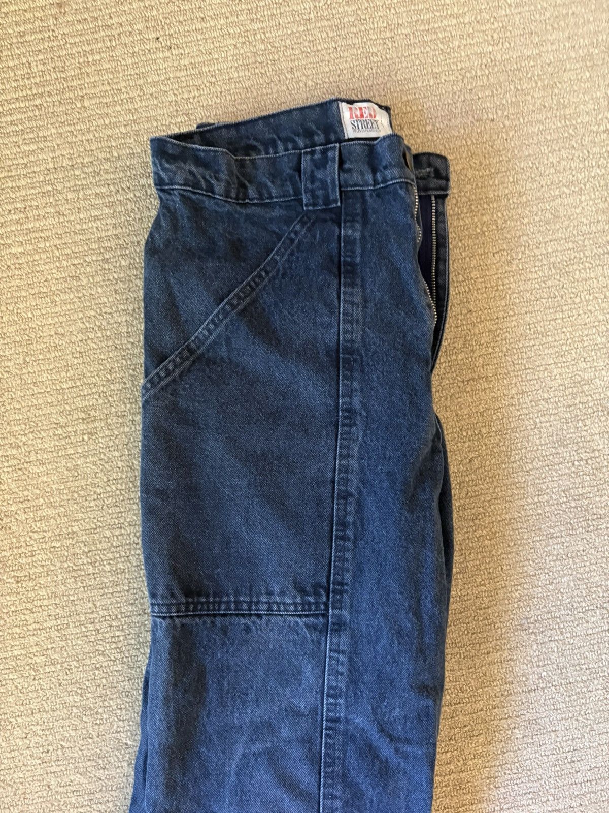 Levi's Vintage Clothing Levi’s Red Street Jeans Navy 32 – Relaxed Fit Y2K Style Size US 32 / EU 48 - 11 Thumbnail