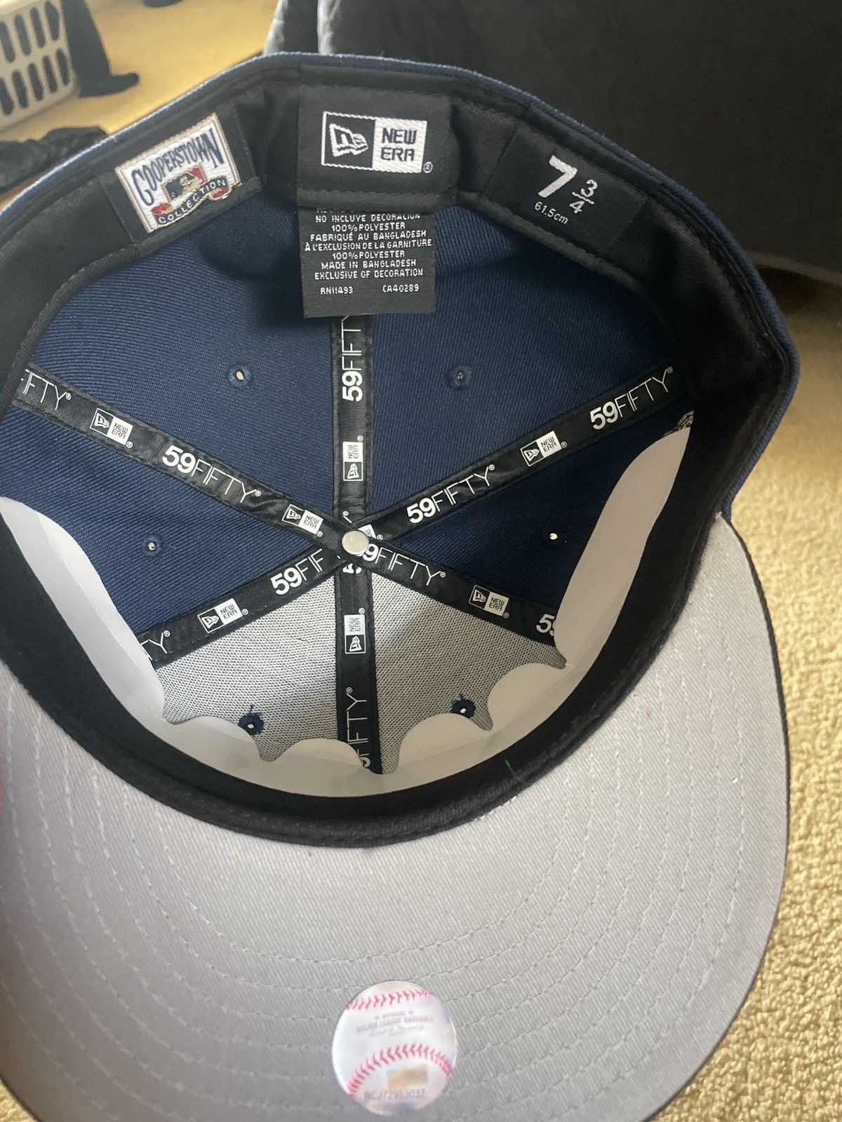 New Era Los Angeles dodgers hat 7 3/4 Size ONE SIZE - 4 Thumbnail