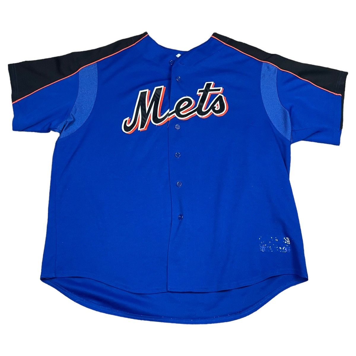 MLB × Majestic Majestic New York Mets Stitched Multicolor Jersey Adult 2XL Size US XXL / EU 58 / 5 - 1 Thumbnail