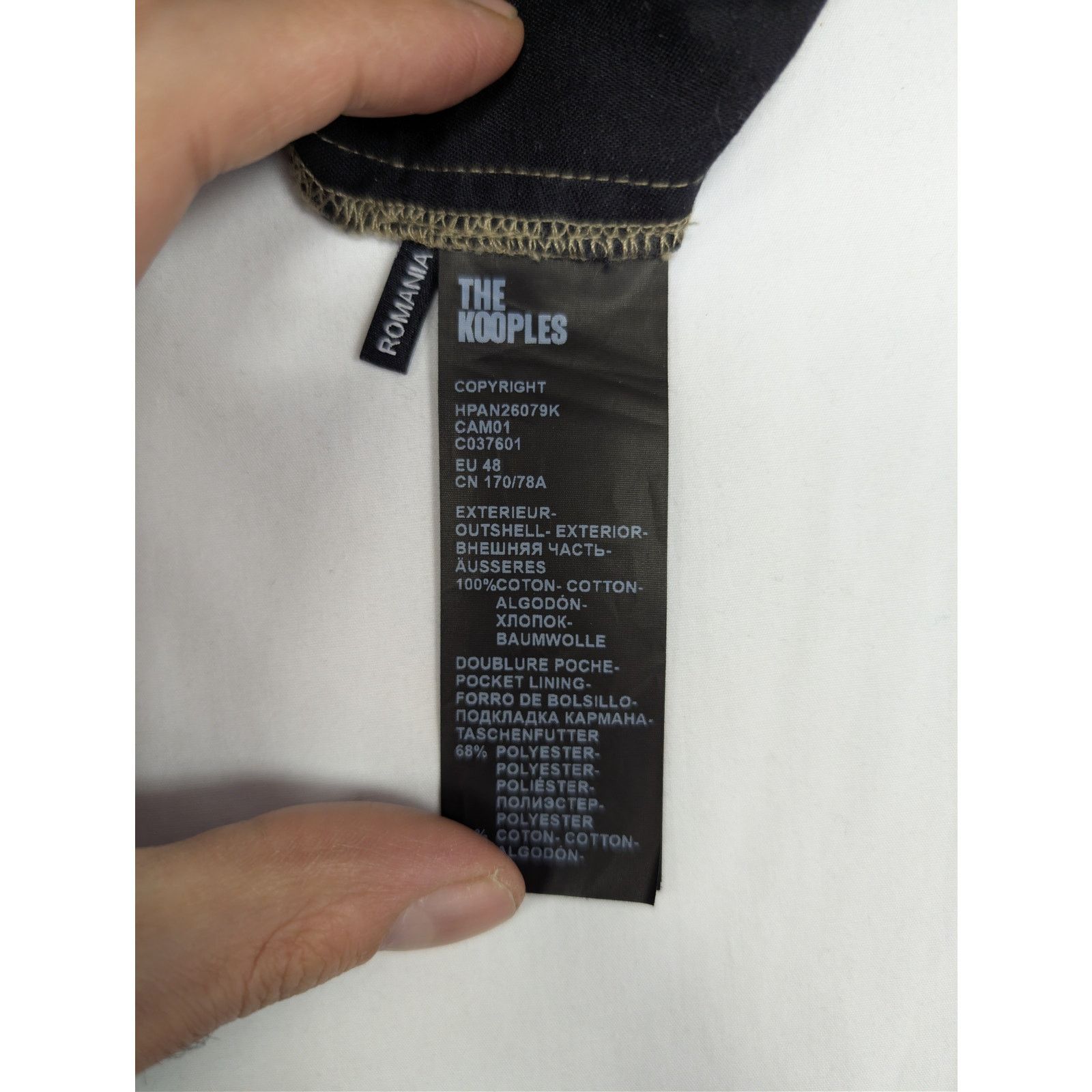 The Kooples o1rshd1 CC20 Casual Pants in Brown Size US 32 / EU 48 - 14 Thumbnail