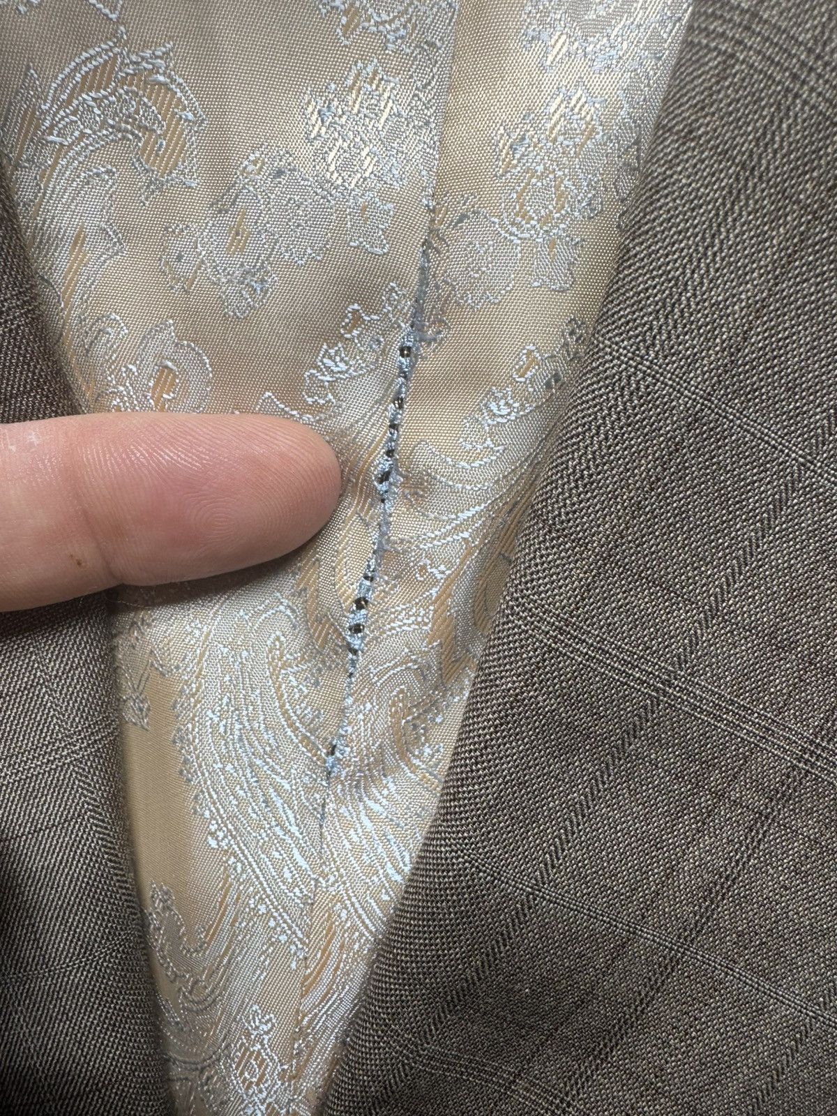 Other BESPOKE suit ASTOR & BLACK custom 44S Size 44S - 6 Thumbnail
