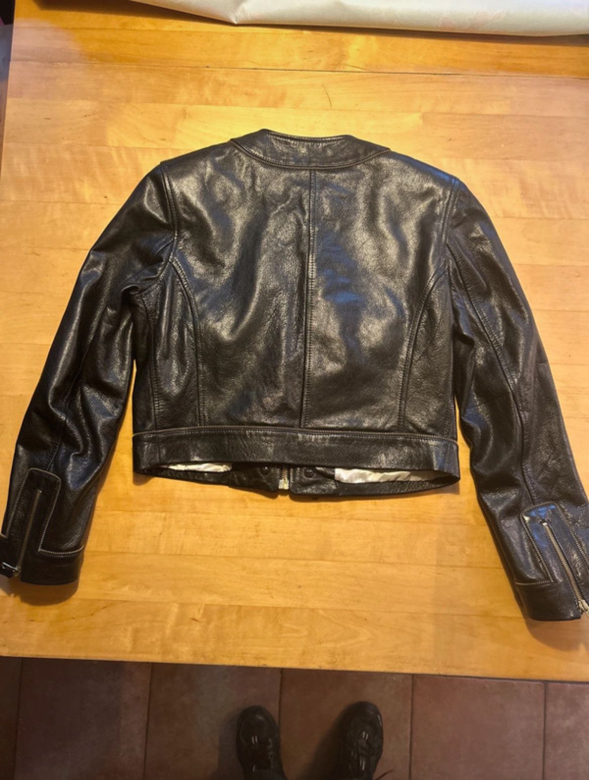 Moschino Leather jacket Moschino Cheap & Chic autunno-inverno 88-89 Size M / US 6-8 / IT 42-44 - 14 Thumbnail