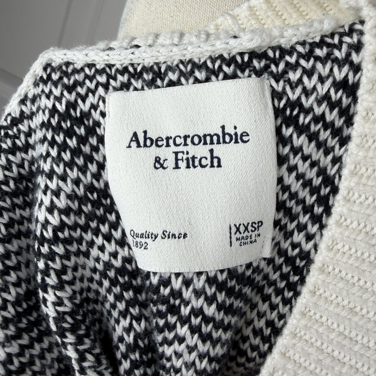 Abercrombie & Fitch Abercrombie and fitch argyle sleeveless sweater dress Size XXS / US 00 / IT 34 - 4 Thumbnail