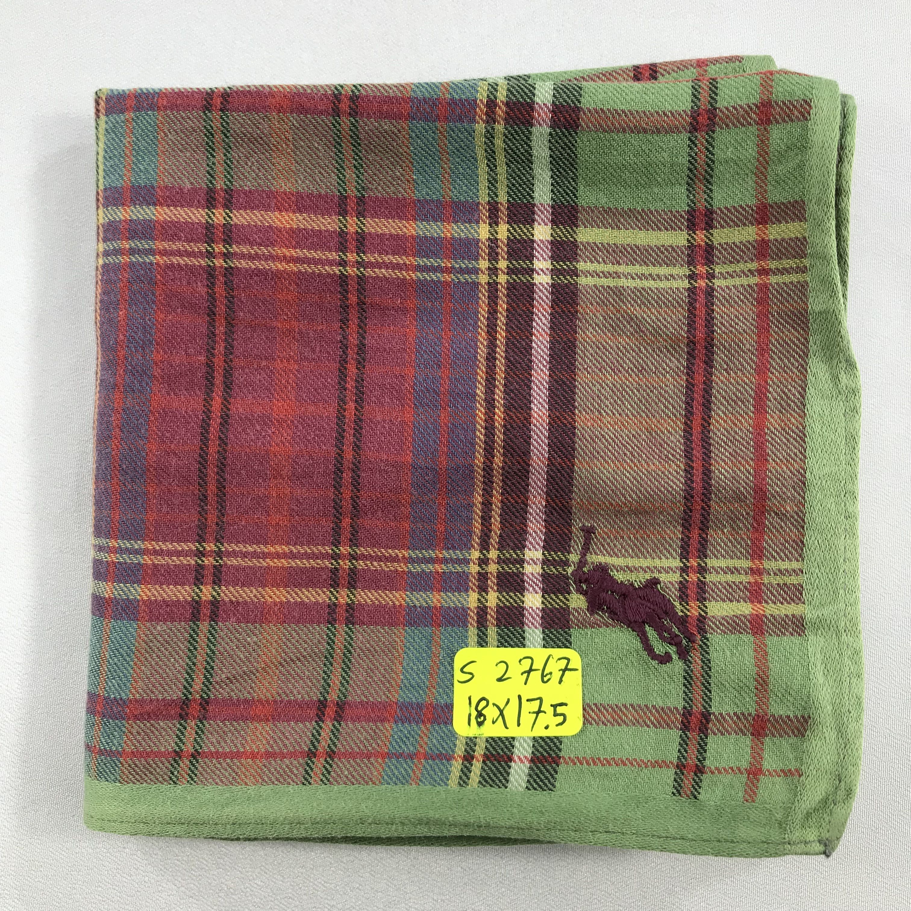 Polo Ralph Lauren × Vintage Polo Ralph Lauren Bandana / Handkerchief/Neckerchief -S2767A Size ONE SIZE - 5 Thumbnail