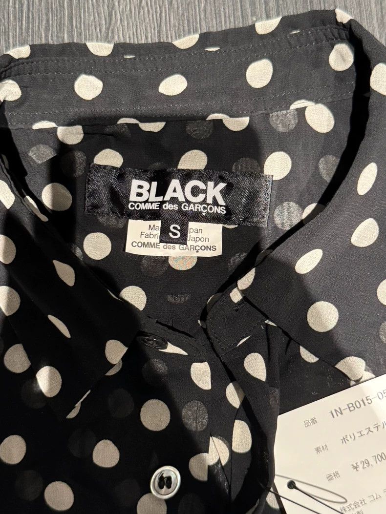 Comme des Garcons Comme Des Garcons Black polka dot shirt Size S / US 4 / IT 40 - 2 Thumbnail