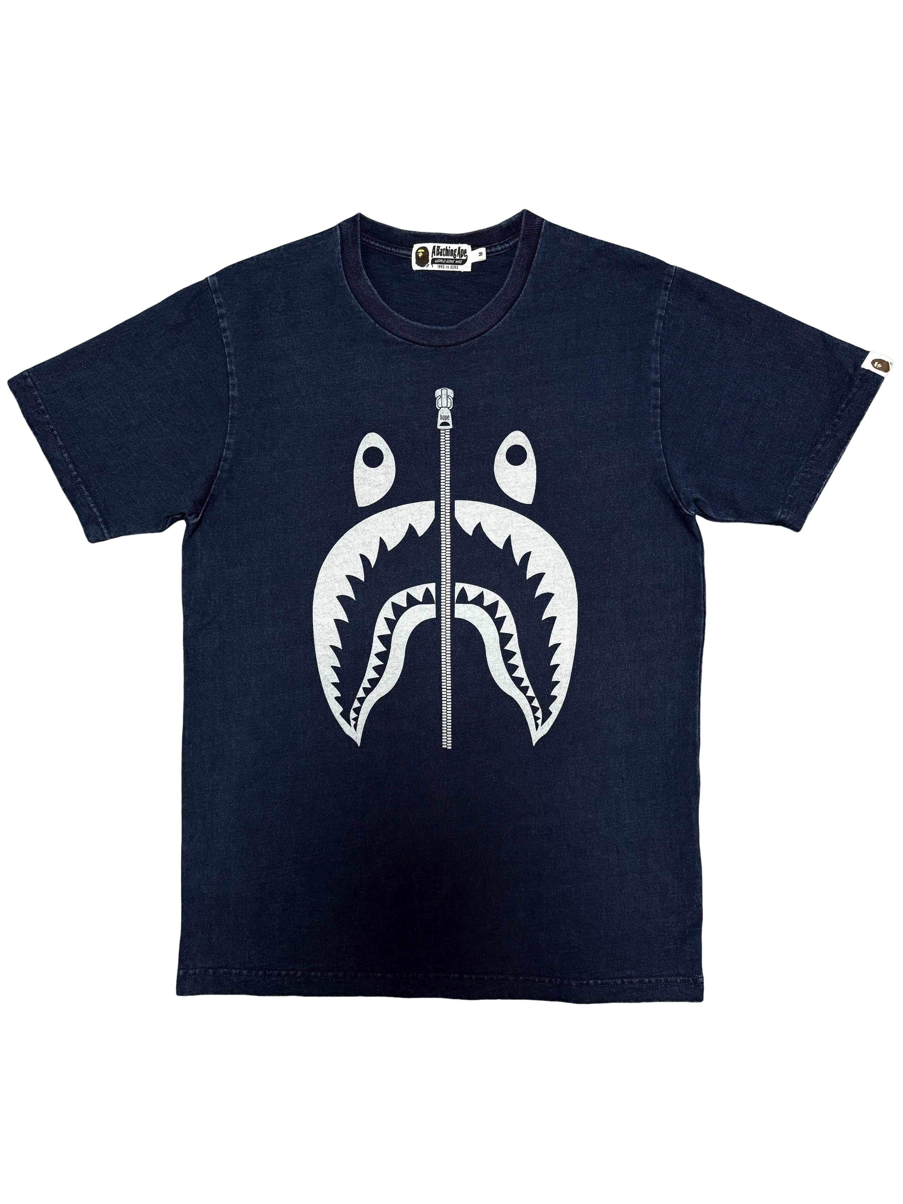 Bape × Stussy BAPE × stussy ILL COLLABORATION Shark T-shirt a
