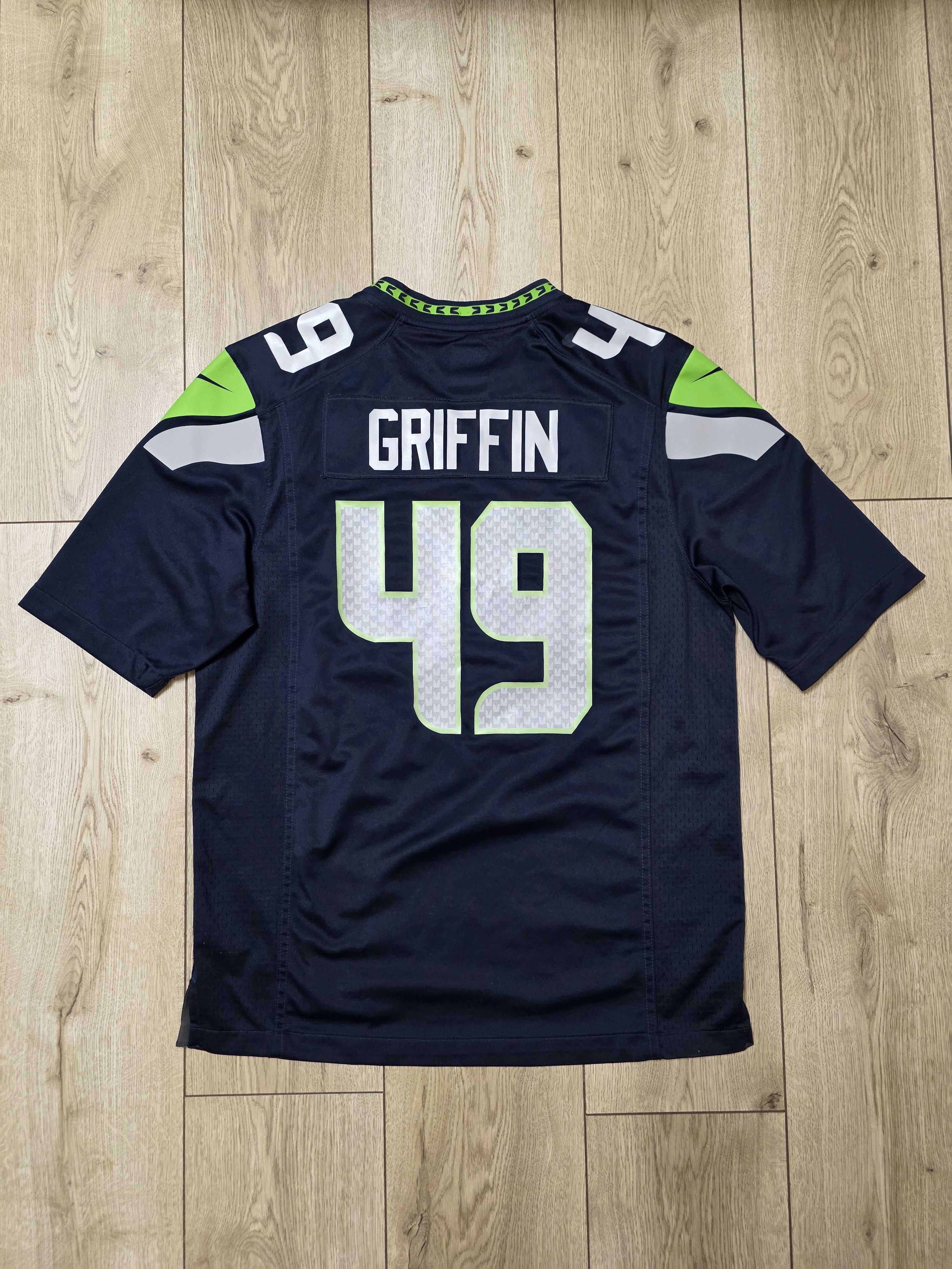 NFL SEATTLE SEAHAWKS JERSEY GRIFFIN JERSEY NFL AMERICAN FOOTBALL Size US M / EU 48-50 / 2 - 2 Thumbnail