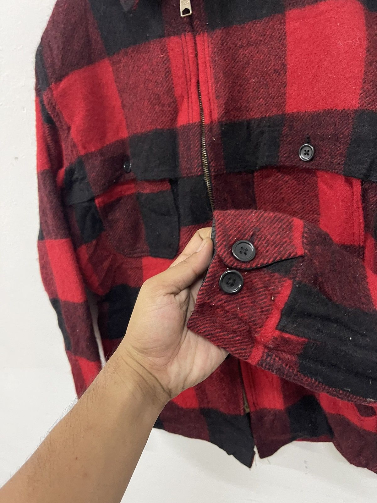 Vintage × Woolrich Woolen Mills Vintage Woolrich USA plaid Wool Jacket Size US M / EU 48-50 / 2 - 5 Thumbnail