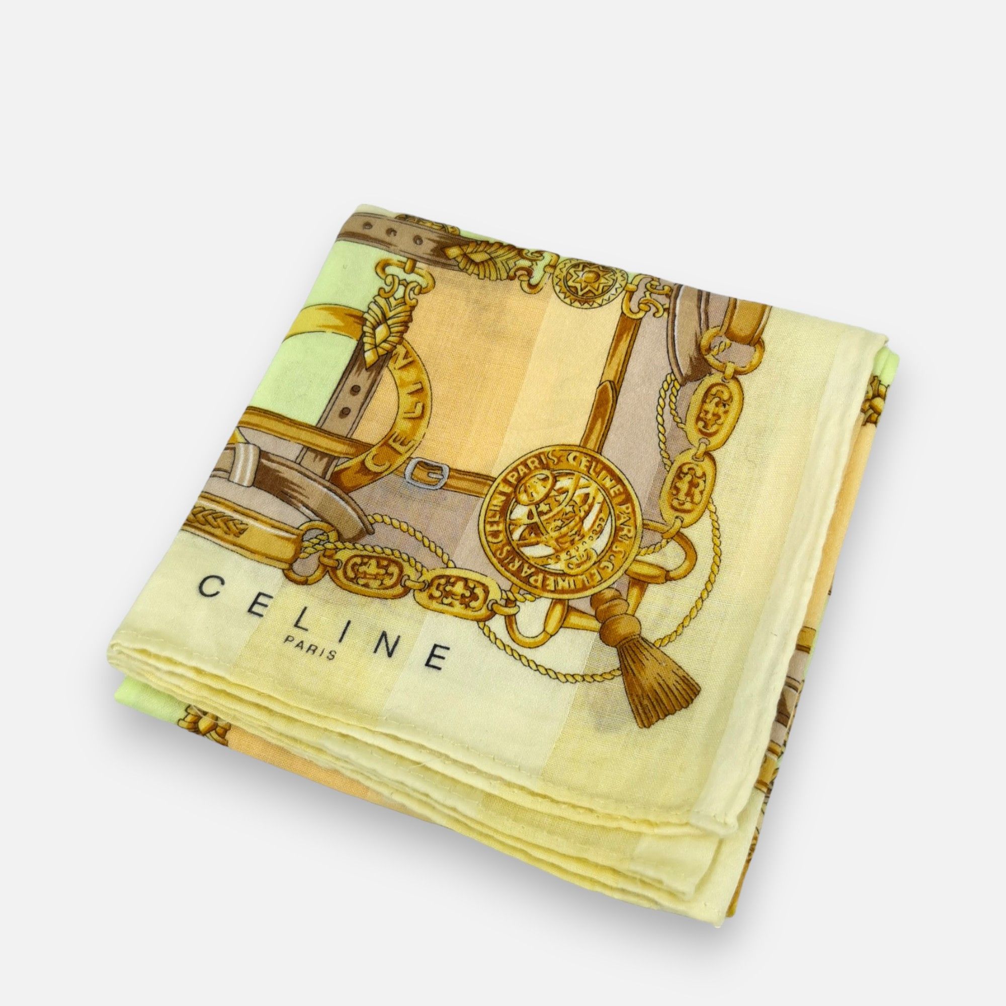 Celine × Vintage Vintage Celine Handkerchief Neckerchief Bandana Size ONE SIZE - 4 Thumbnail