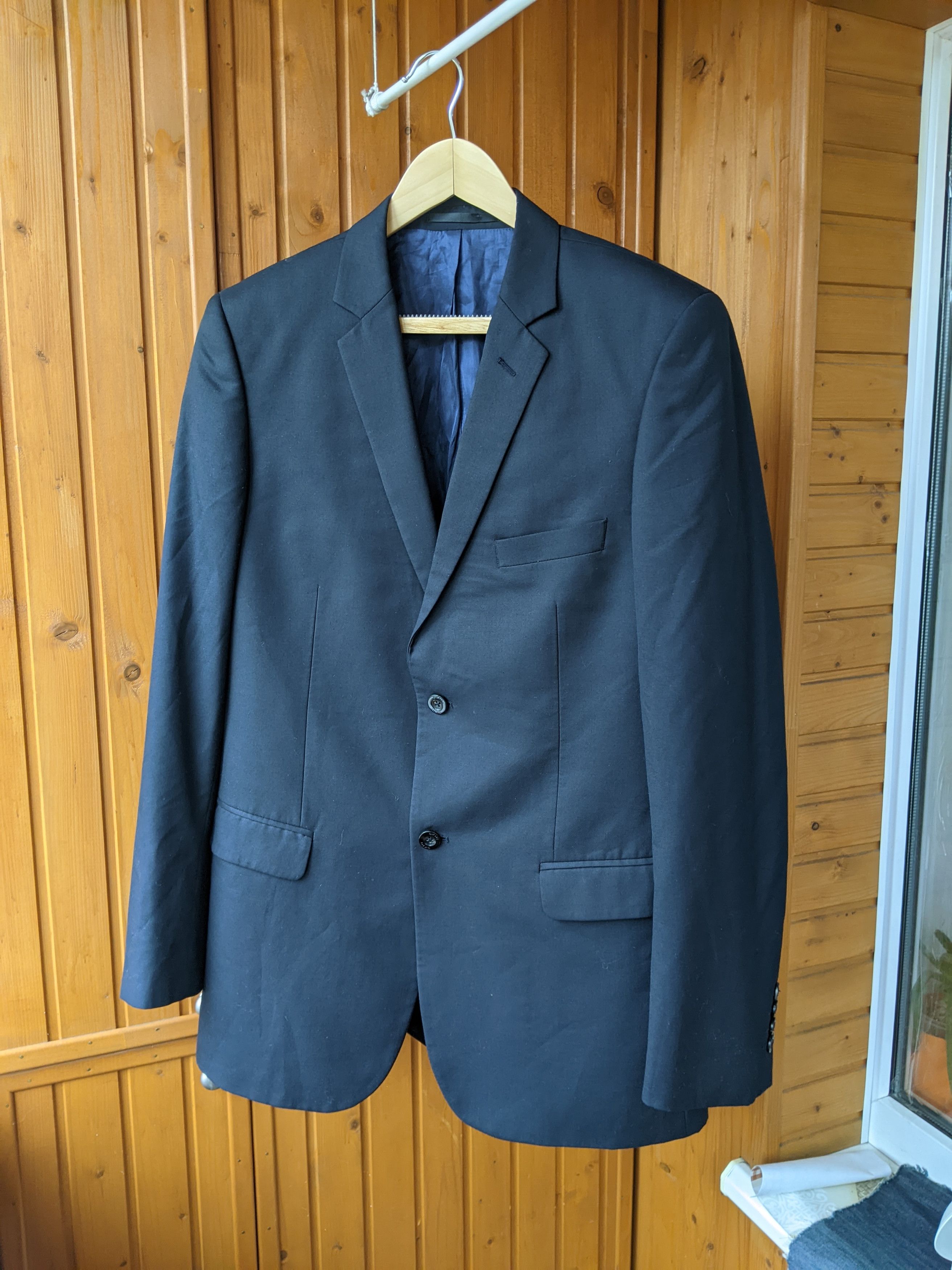 DKNY DKNY Blazer Jacket Leisurewear Suit Black YSL Balmain Size 46R - 4 Thumbnail