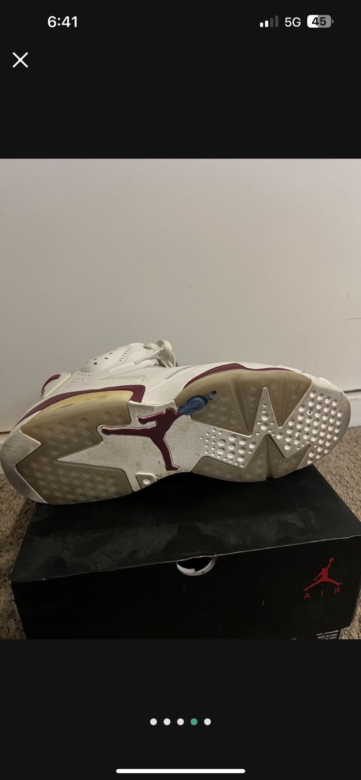 Jordan Brand Air Jordan 6 retro Size US 13 / EU 46 - 2 Thumbnail