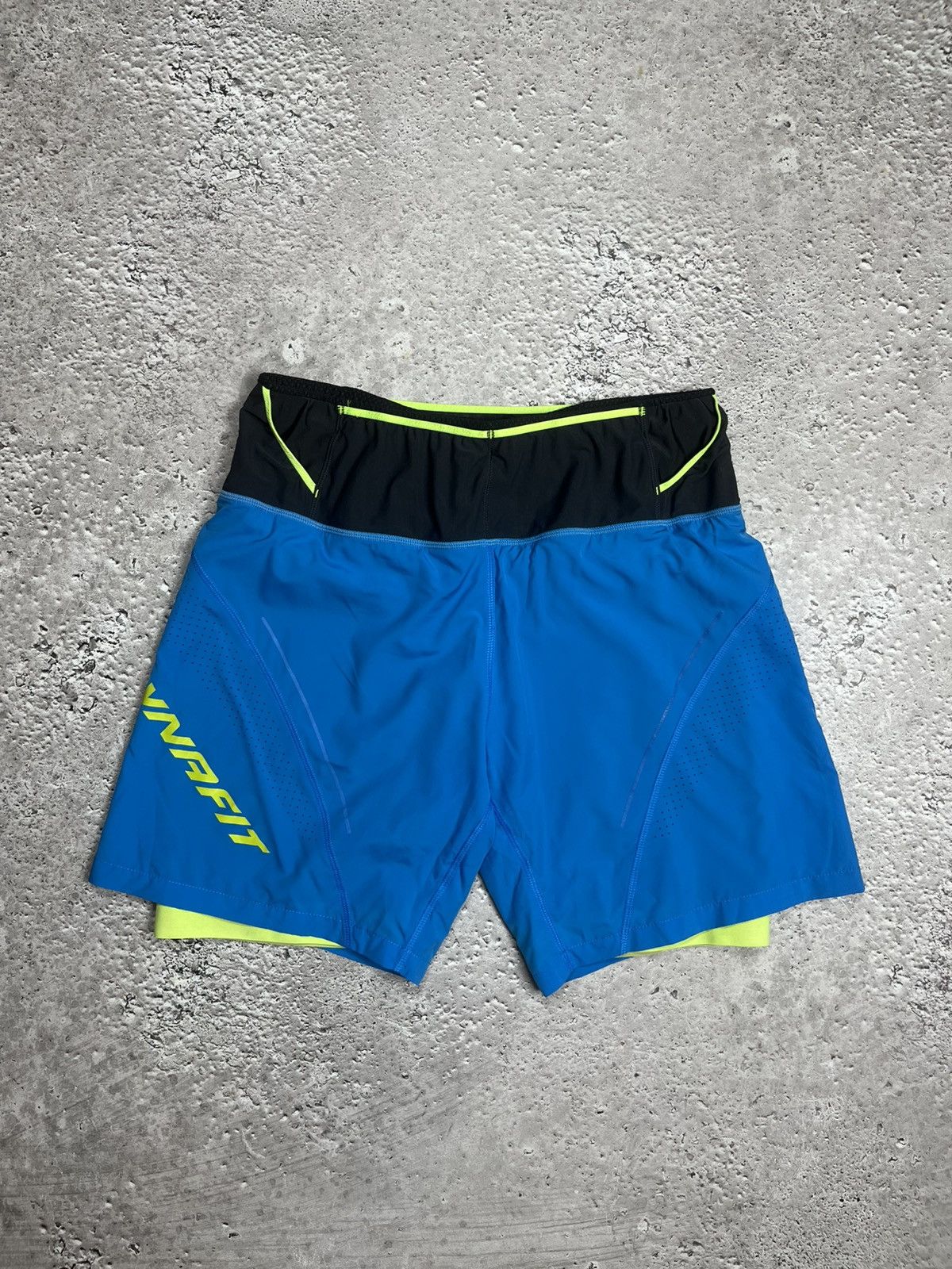 Other Dynafit Trail Running Shorts Blue Black Neon Size EU 50 US M Size US 34 / EU 50 - 1 Thumbnail
