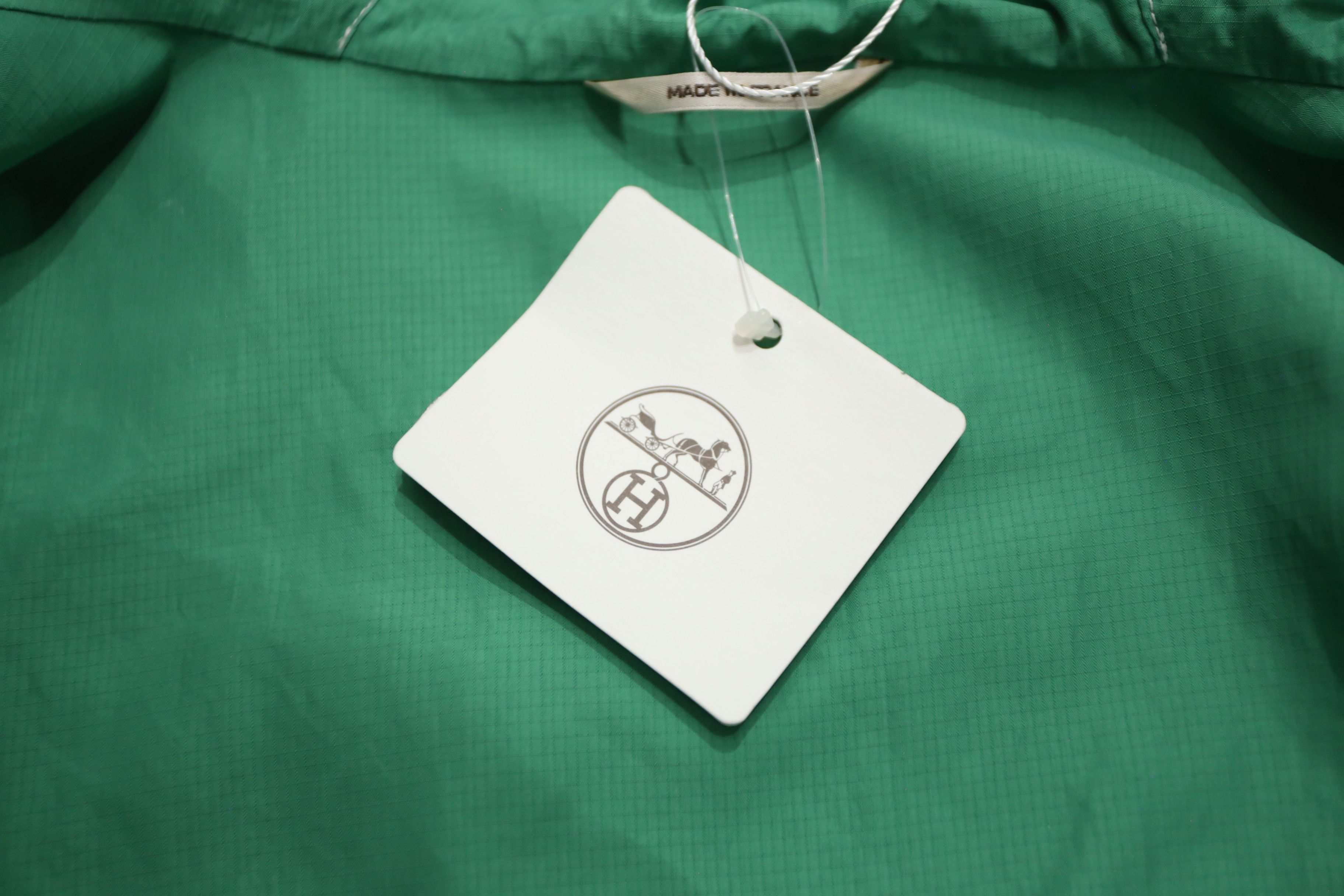 Hermes Hermes - S/S 22 - Contrast-Stitch Windbreaker Size US M / EU 48-50 / 2 - 11 Thumbnail